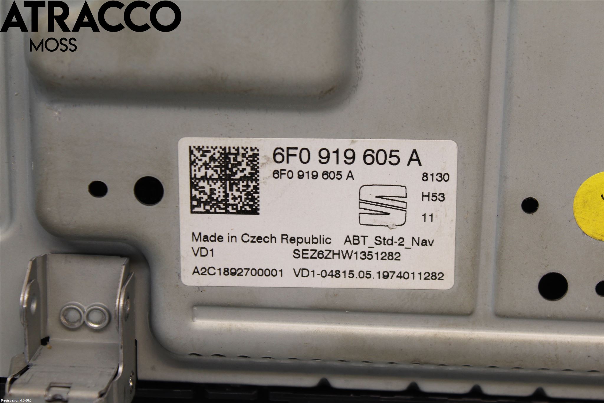 Seat IBIZA V 17-20 Instr Skjerm Dvd-Gps-Ac-Tlf