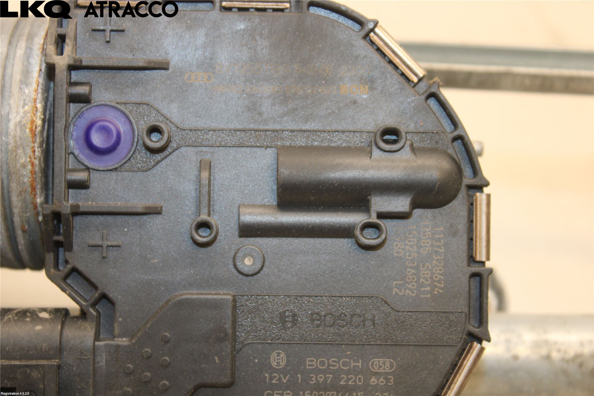 Audi A3/S3 05-13 Viskermotor Frontrute