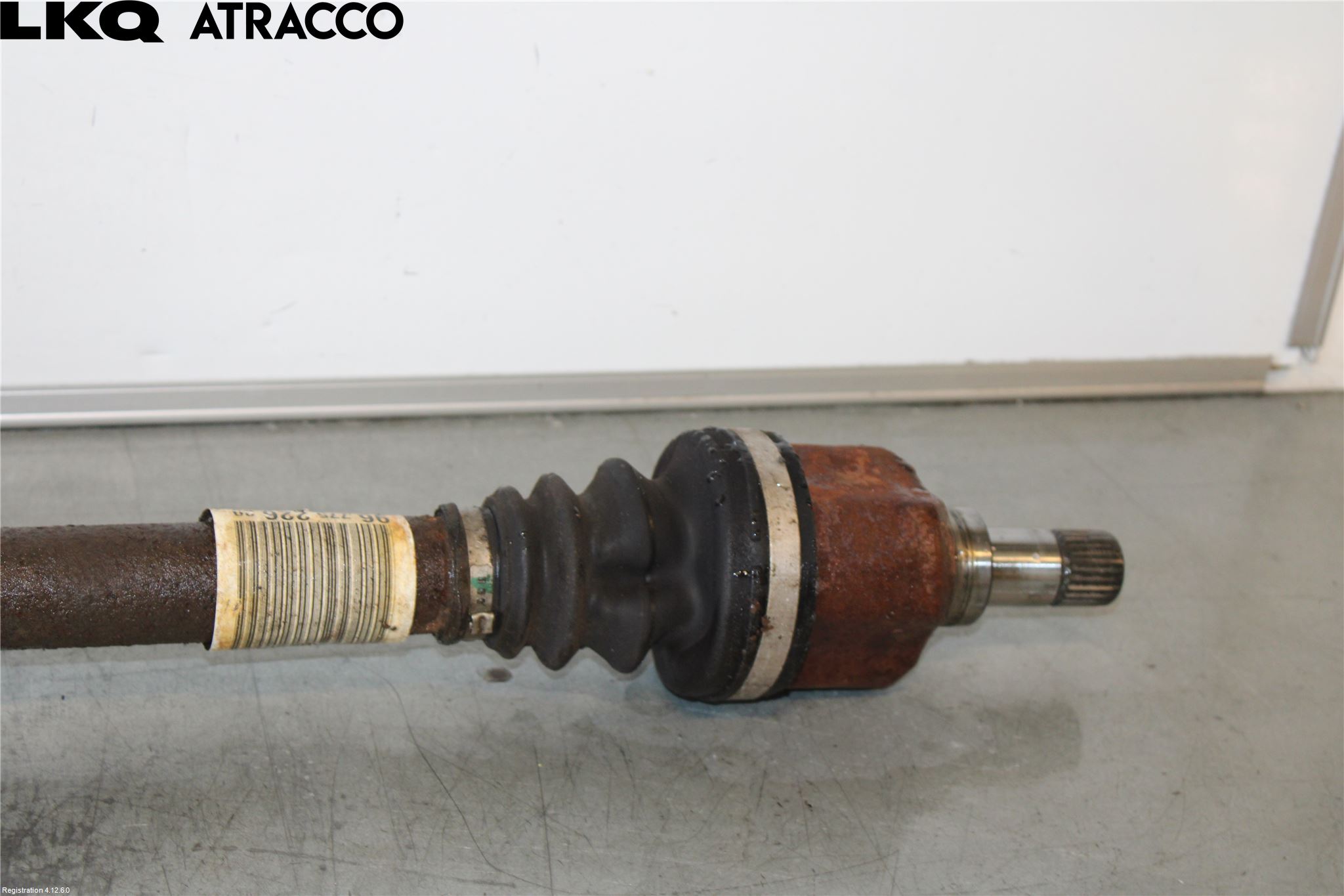 Peugeot 3008 09-16 Drivaksel Foran Kompl Høyre