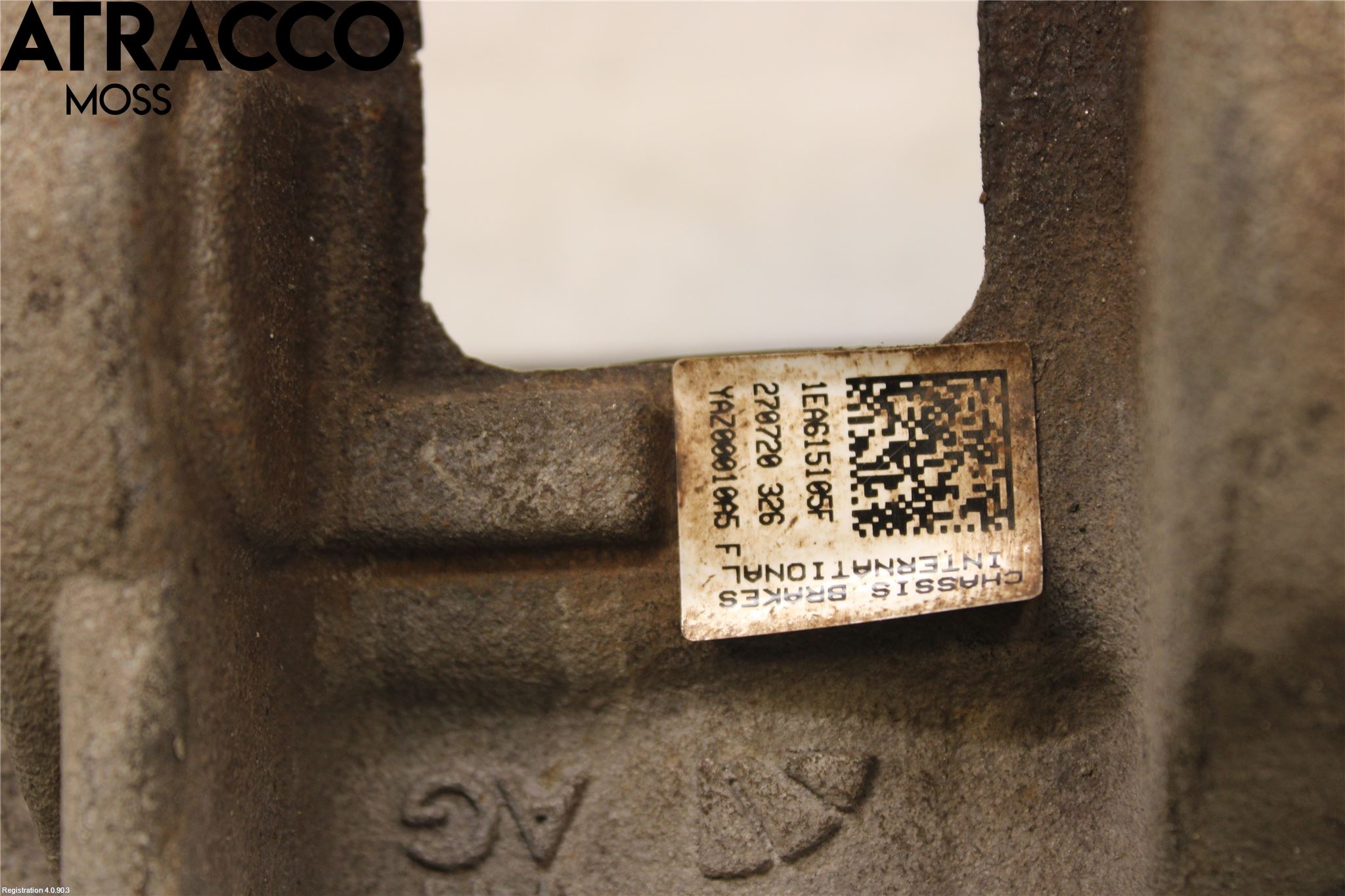 Volkswagen VW ID.3 21- Bremsecaliper Foran Venstre