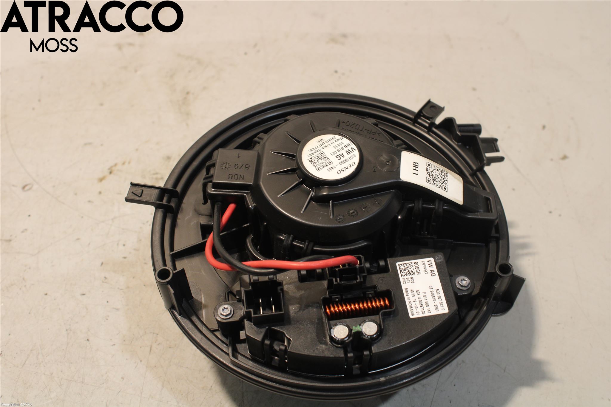 Volkswagen VW CRAFTER II / E-CRAFTER 17- Varme Ac Varmeapparatvifte