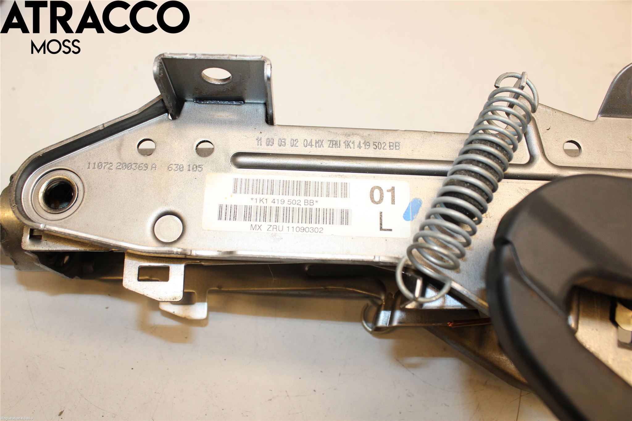 Volkswagen VW GOLF VI 09-13 Rattakselaggregat Justerbart