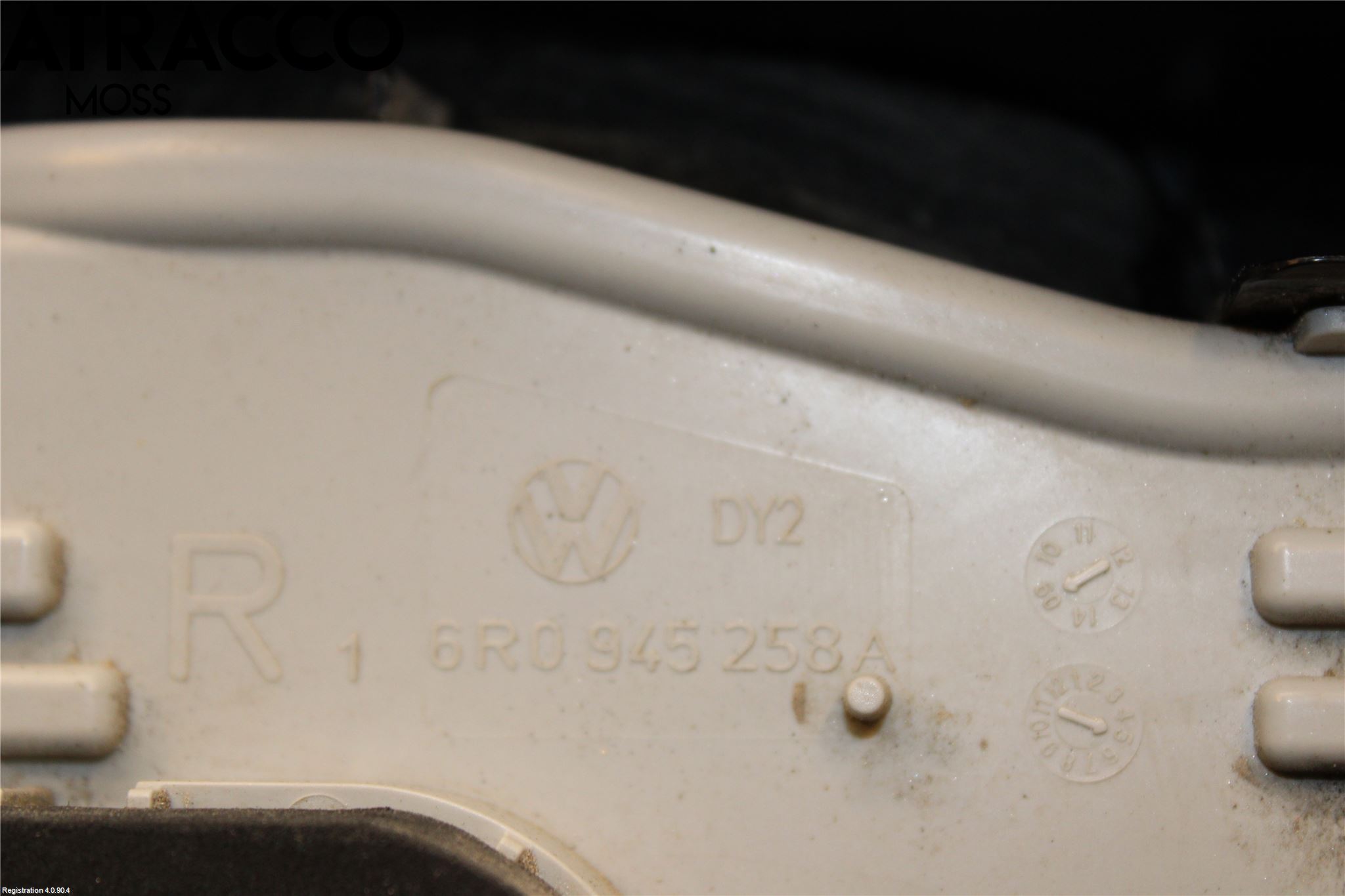 Volkswagen VW POLO 10-17 Baklykt Høyre