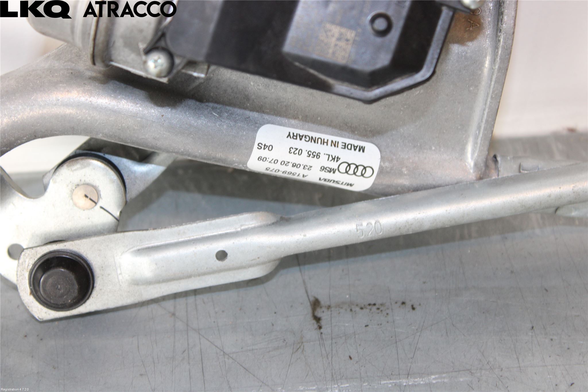 Audi E-TRON, S GE 19- Viskermotor Frontrute