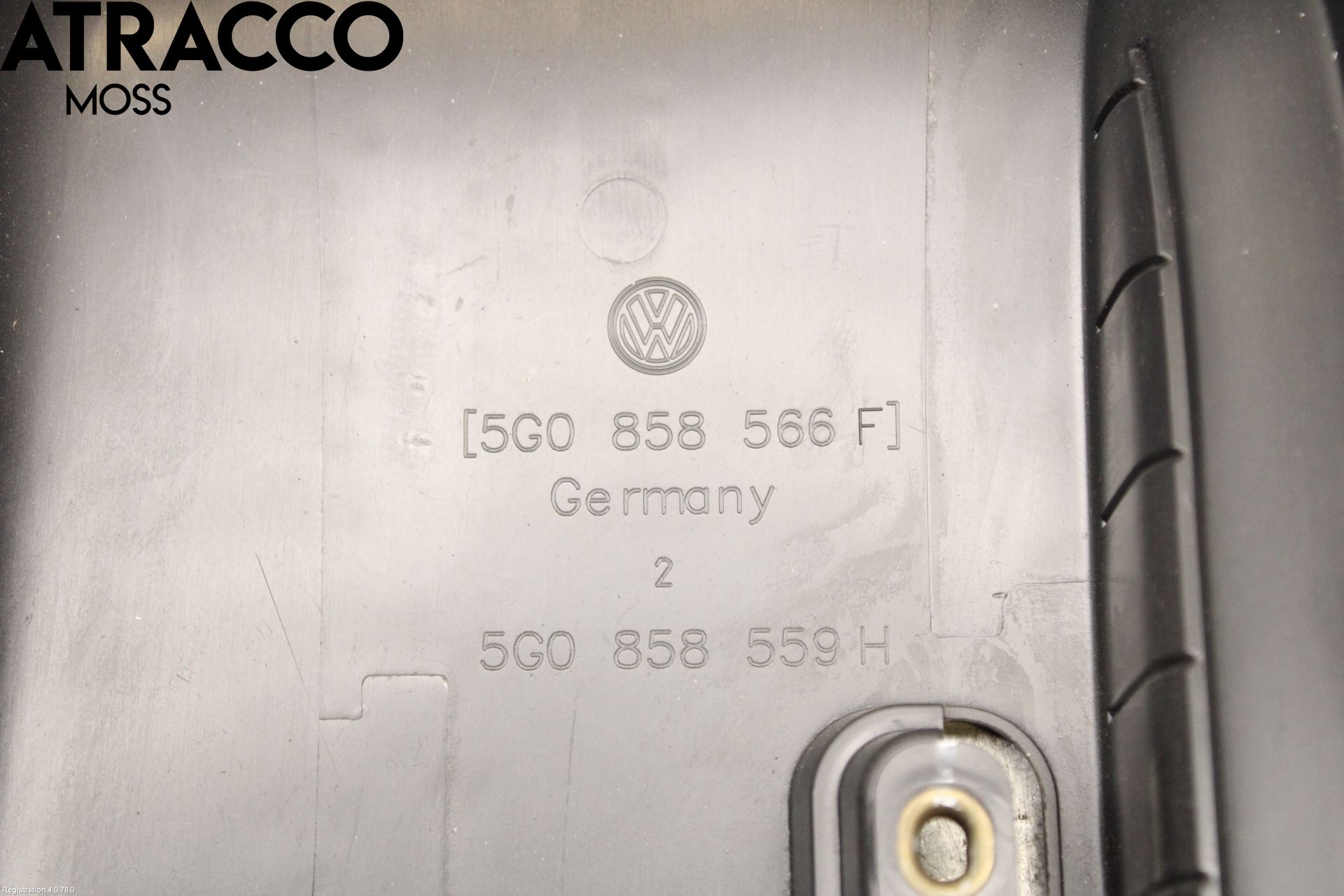 Volkswagen VW GOLF / E-GOLF VII 13-20 Rattdeksel - Deksler