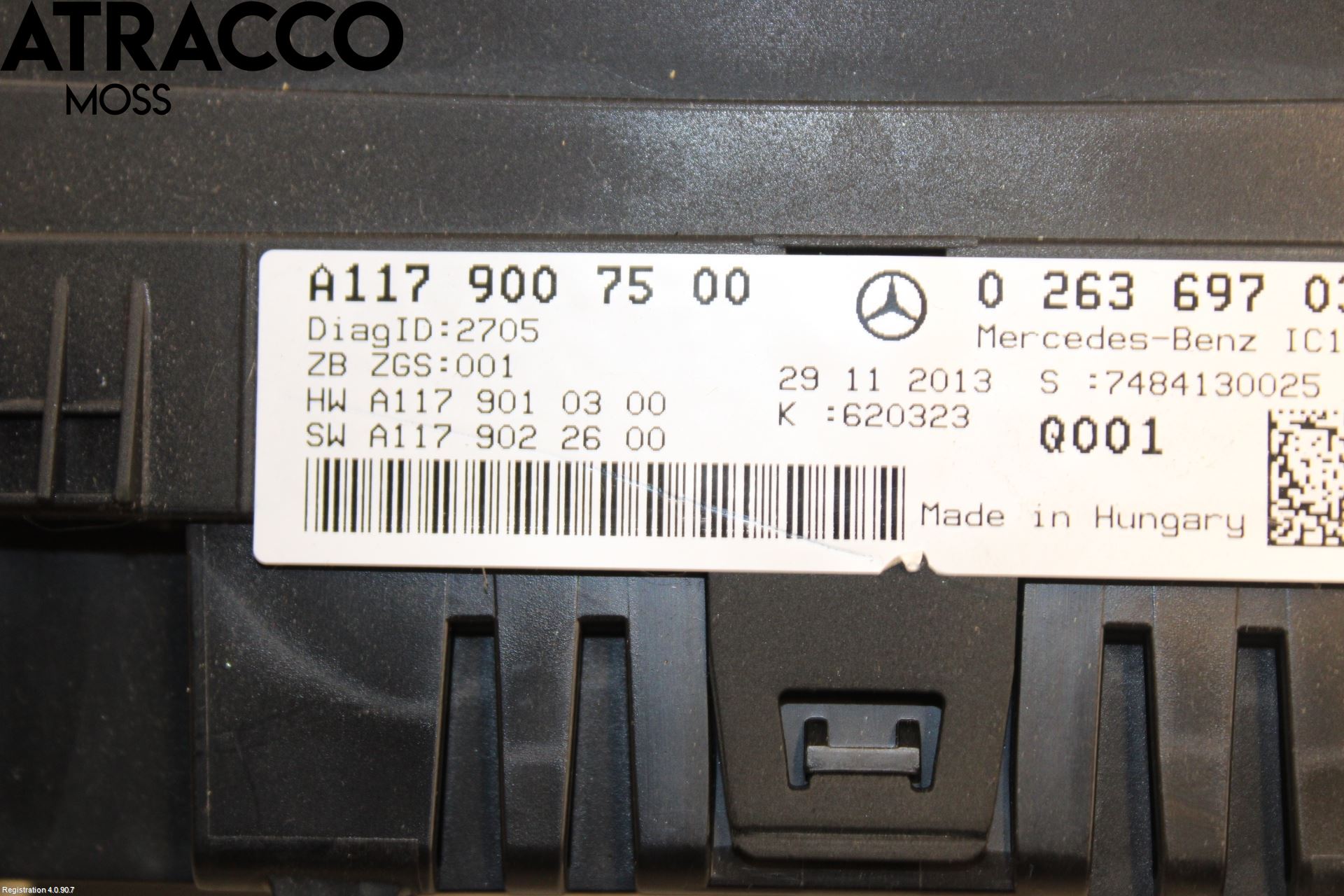 Mercedes-Benz MB CLA-KLASS (C117/X117) 13-19 Instr Kombinert