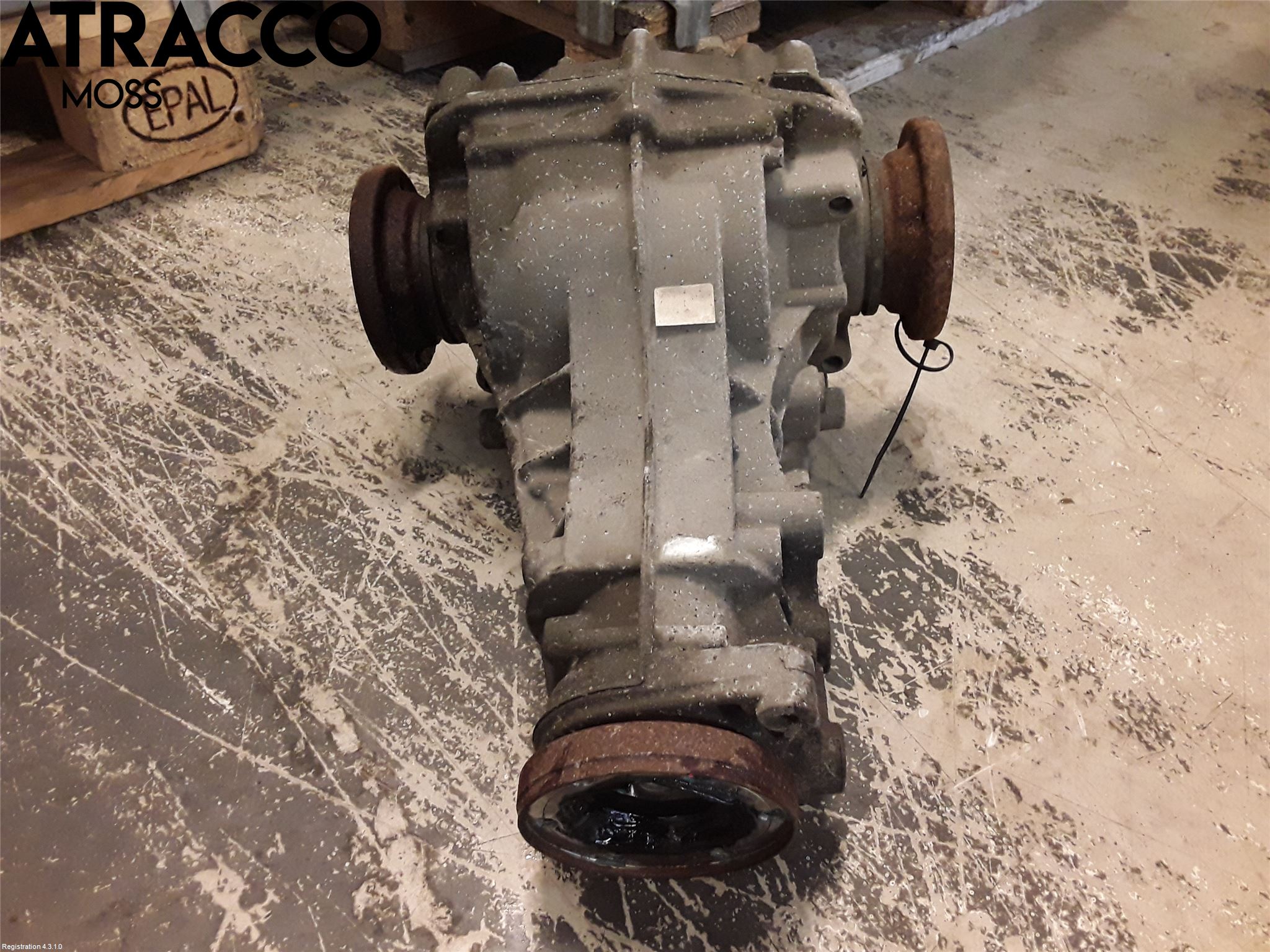 Audi Q5 09-16 Bakaksel Kardang Bak -Diff