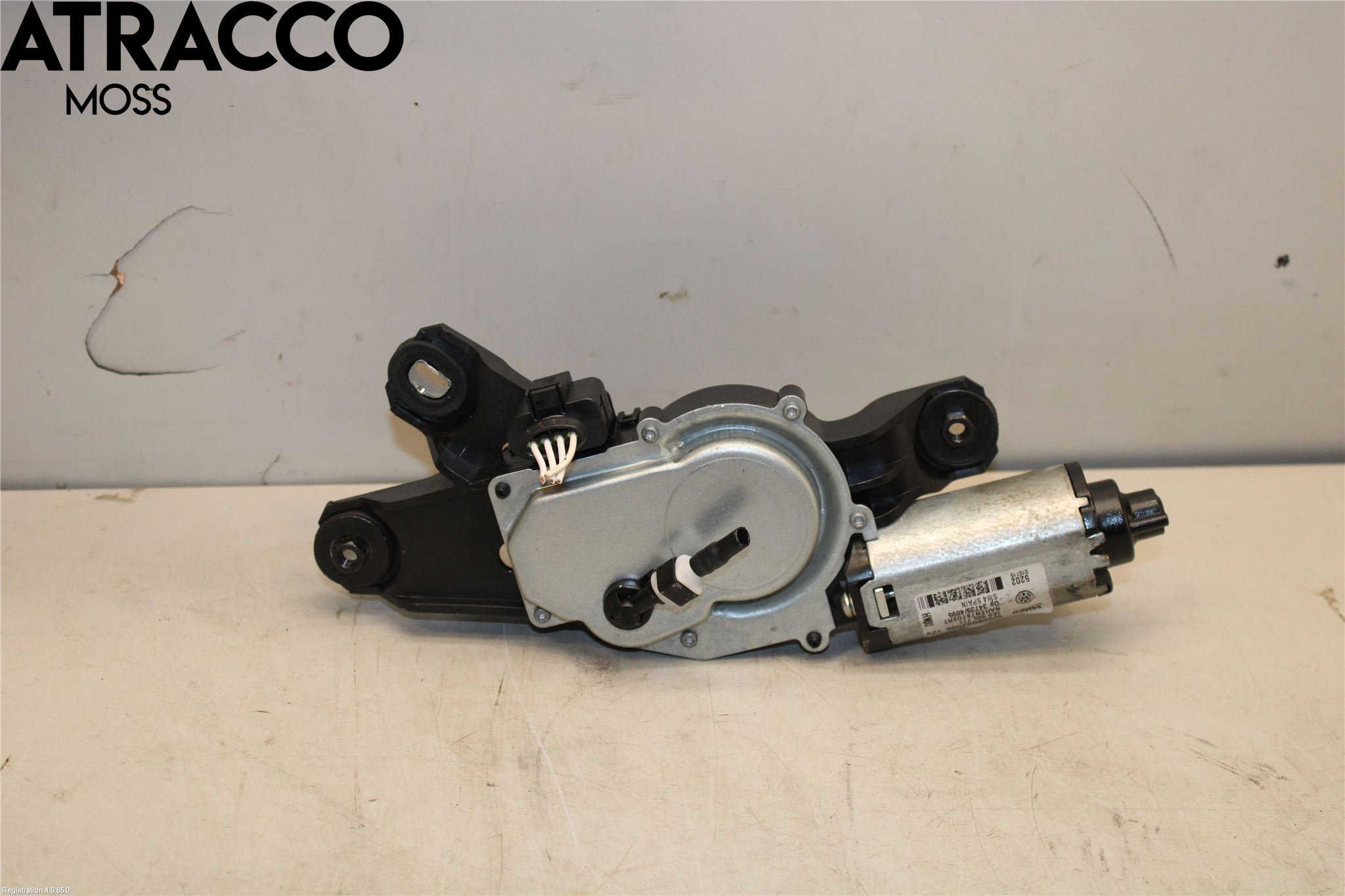 Volkswagen VW SCIROCCO 09-17 Viskermotor Bakluke