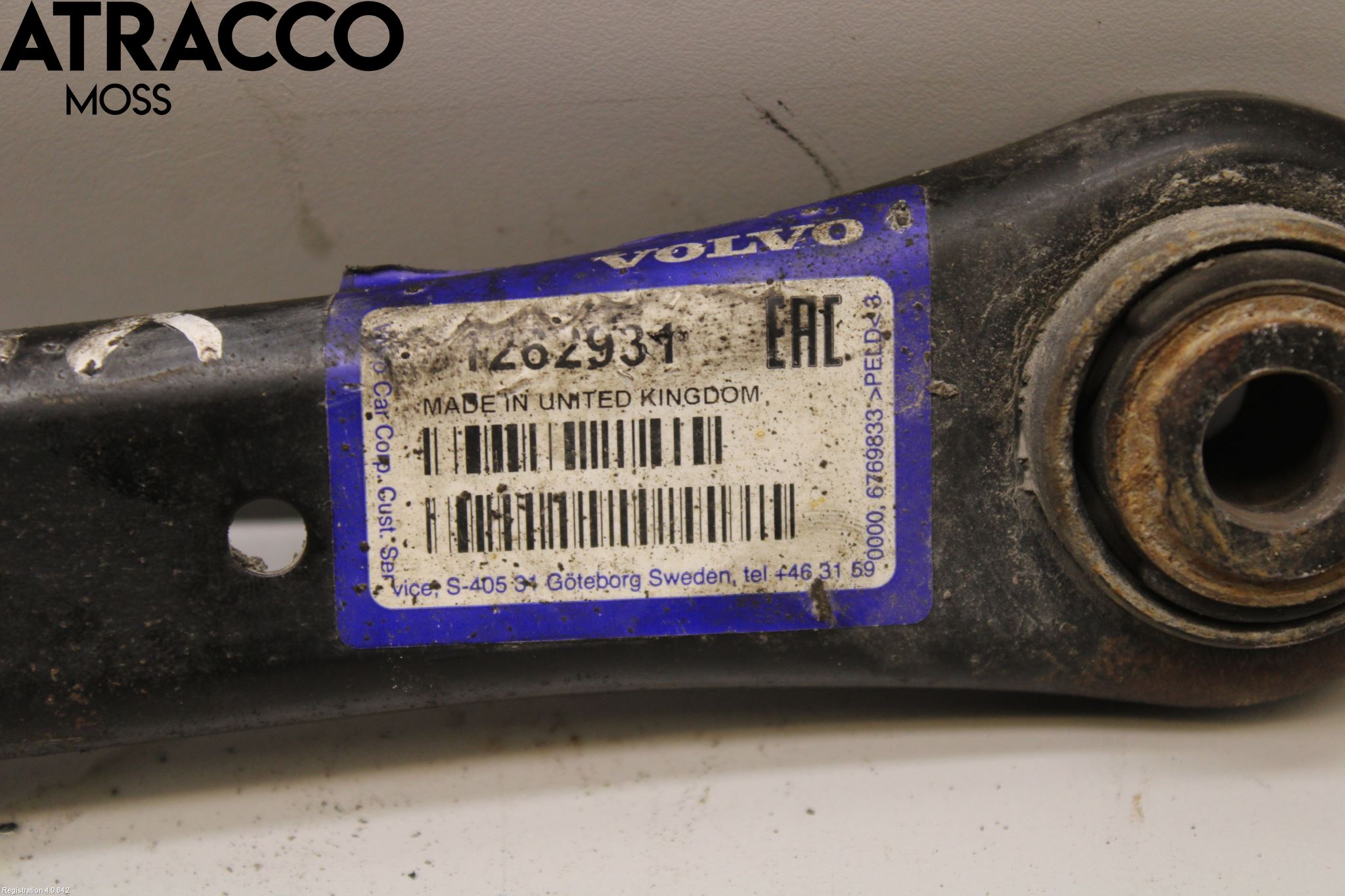 Volvo XC70 08-13 Bærearm Bak Venstre