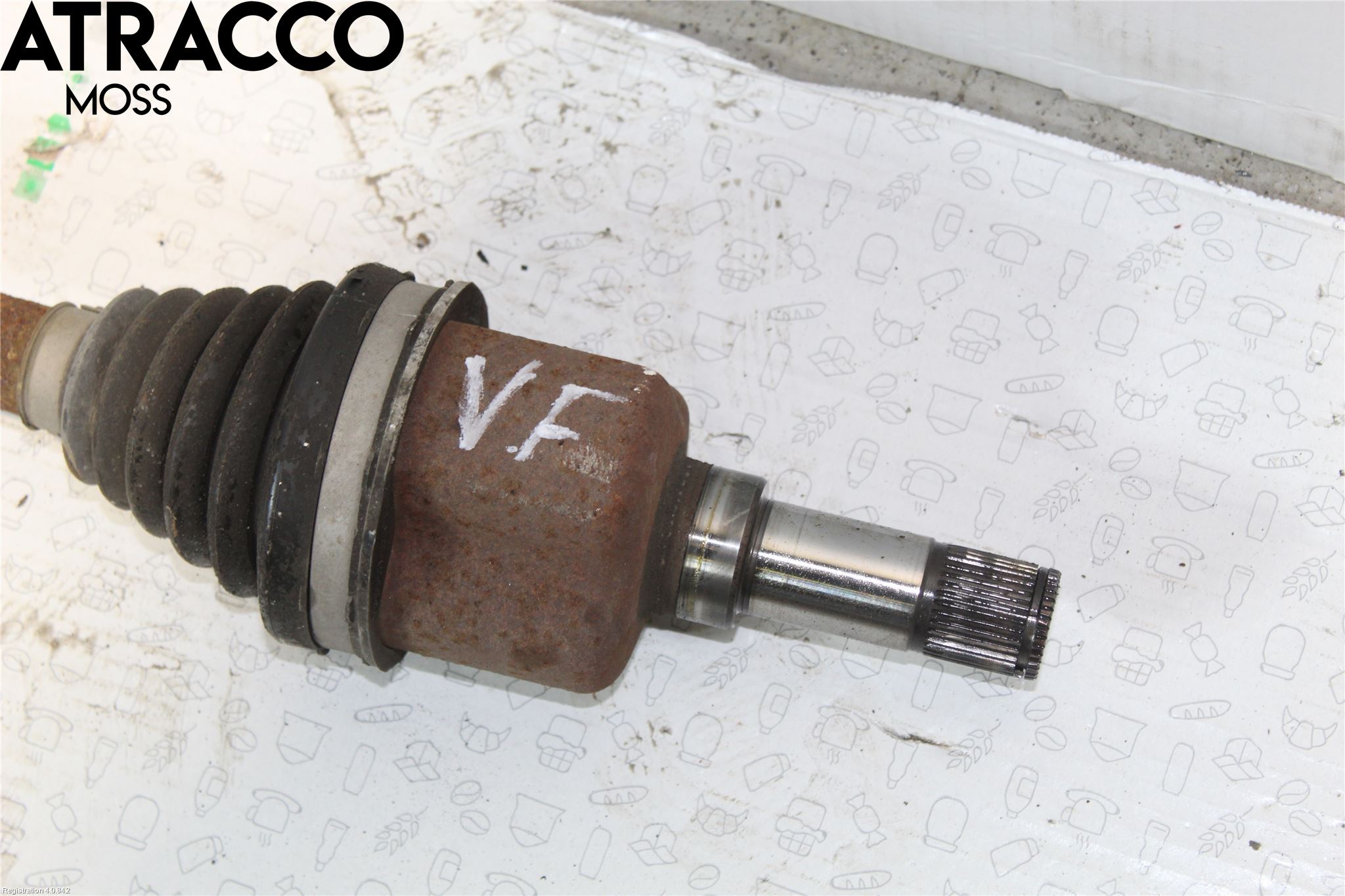 Ford TRANSIT    06-13 Drivaksel Foran Kompl Venstre