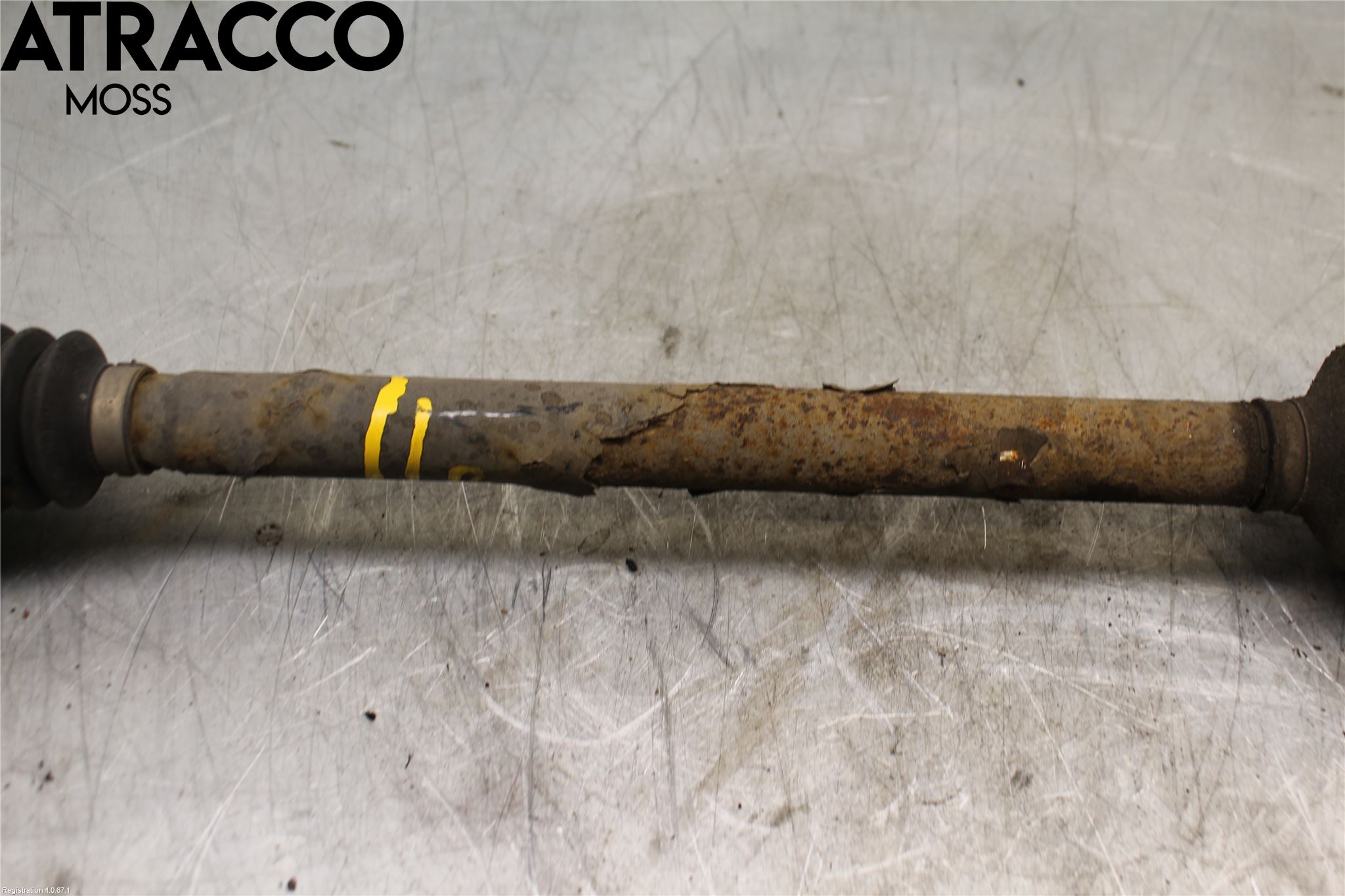 Audi A6/S6     05-11 Drivaksel Bak Kompl Høyre