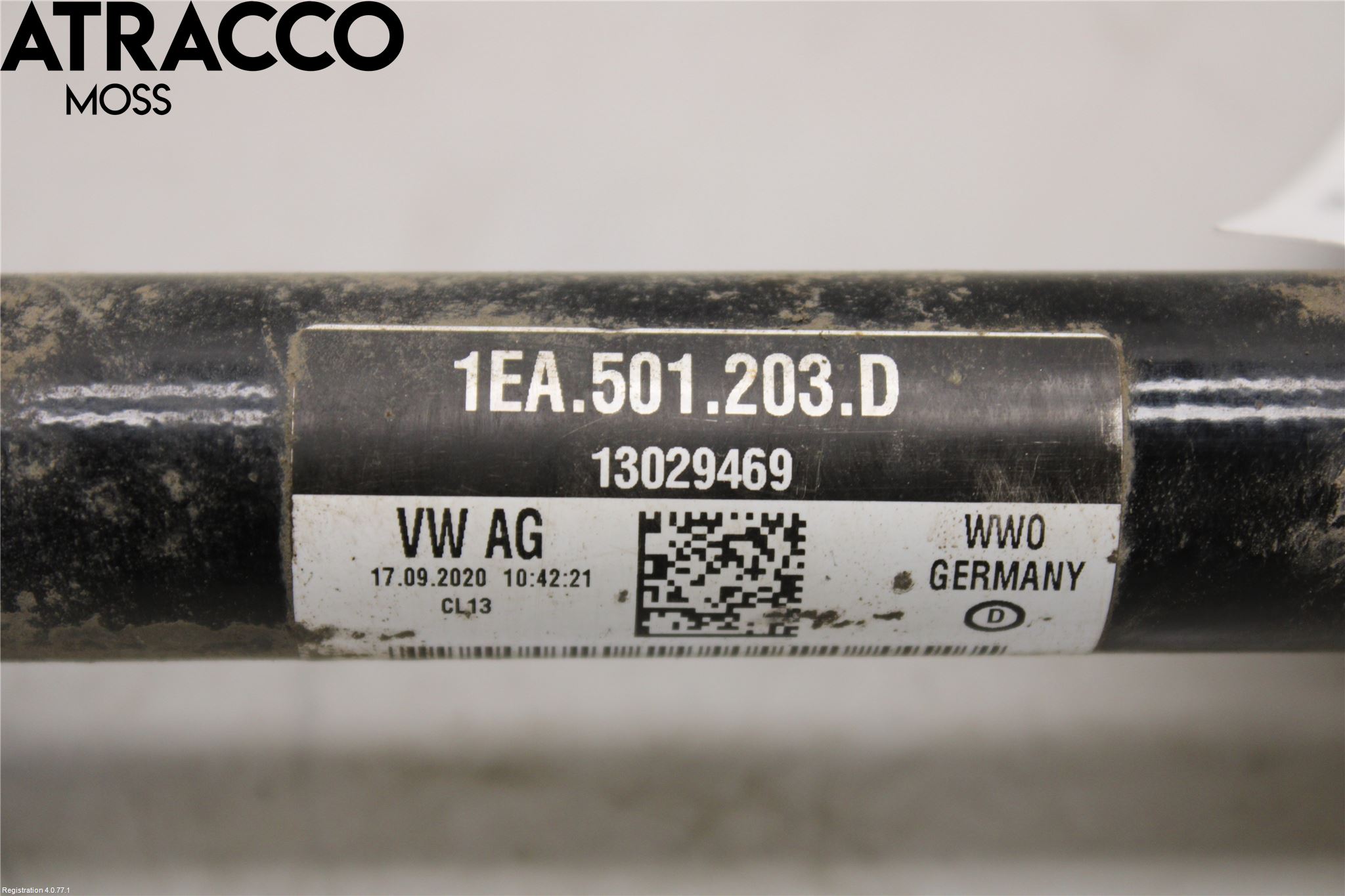 Volkswagen VW ID.3 21- Drivaksel Bak Kompl Venstre