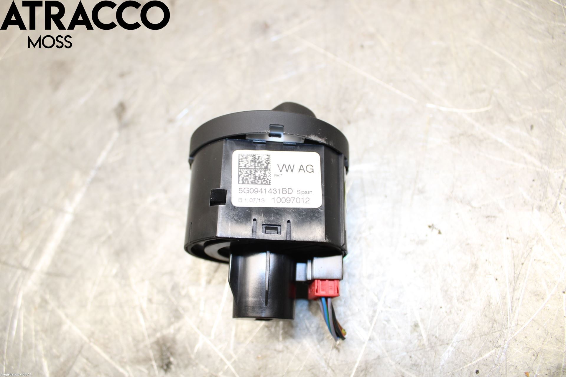 Volkswagen VW GOLF / E-GOLF VII 13-20 Bryter Hovedlys