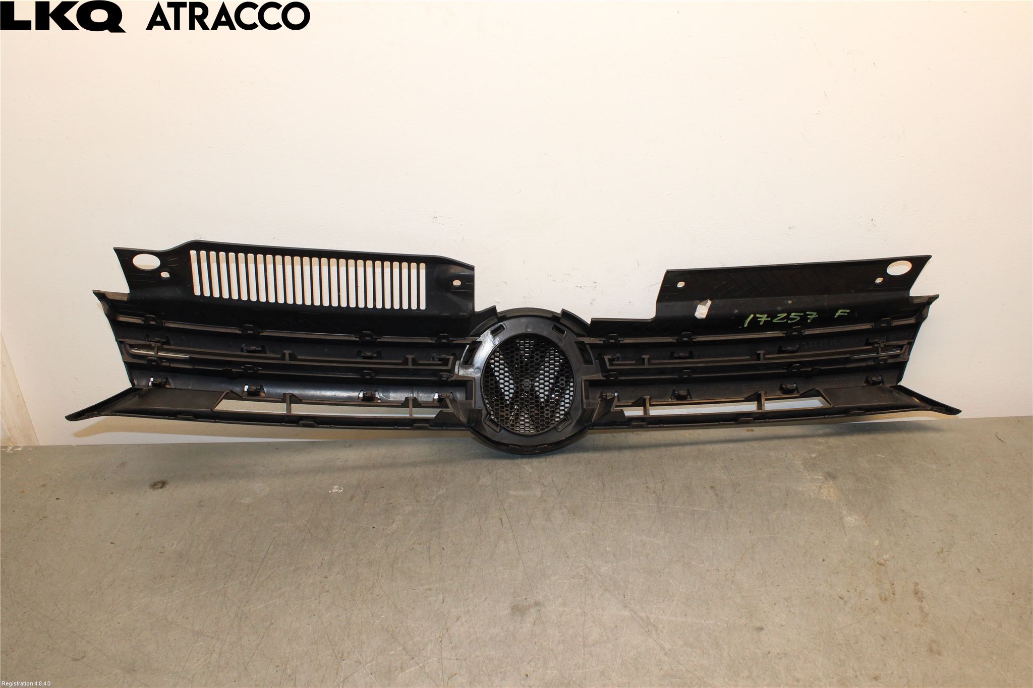 Volkswagen VW GOLF VI 09-13 Grill Komplett