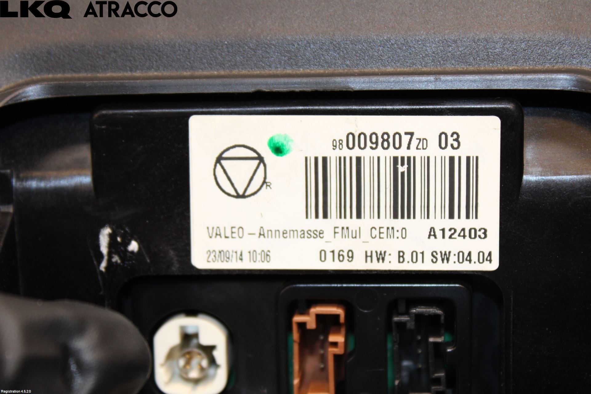 Citroen C4 CACTUS 14-20 Multifunktionsdisplay