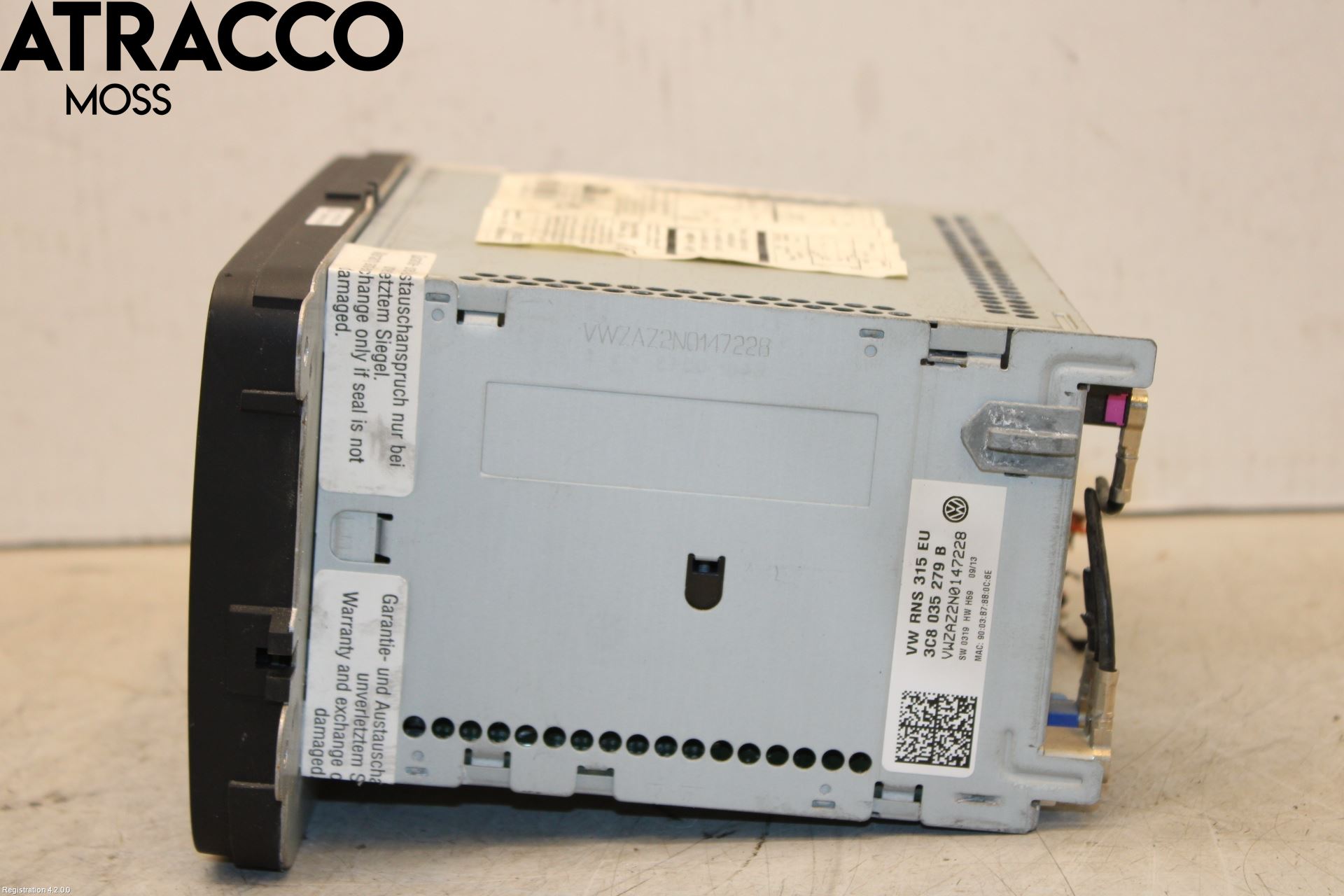 Volkswagen VW TOURAN 10-15 Stereo Radio Med Cd