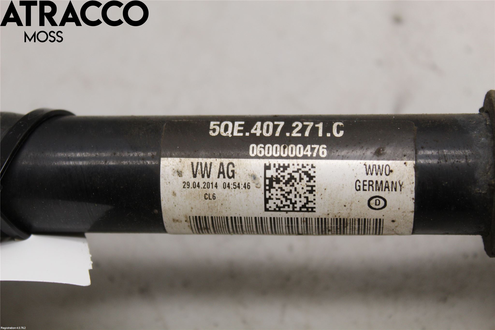 Volkswagen VW GOLF / E-GOLF VII 13-20 Drivaksel Foran Kompl Venstre