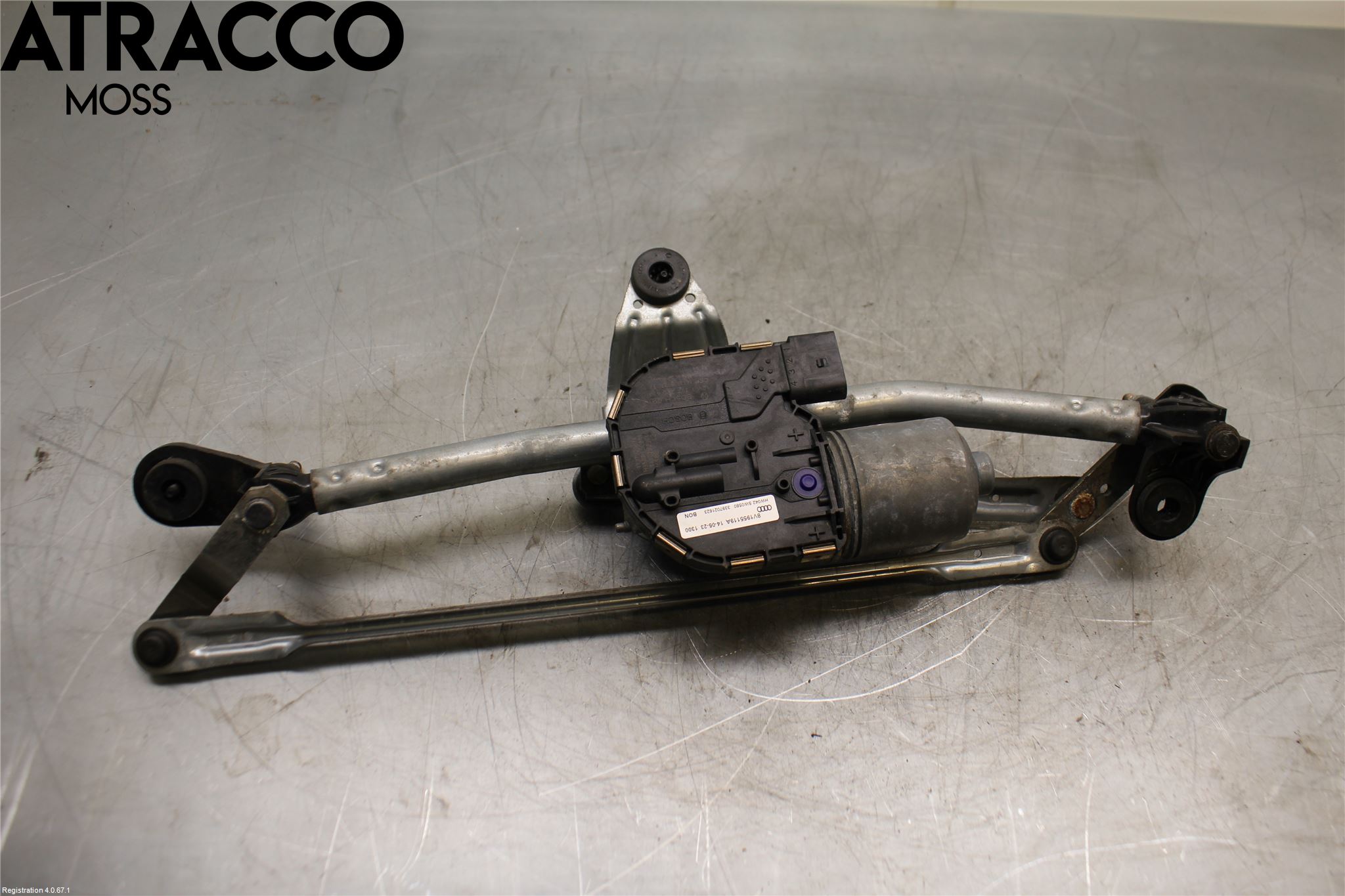 Audi A3/S3 8V 13-20 Viskermotor Frontrute