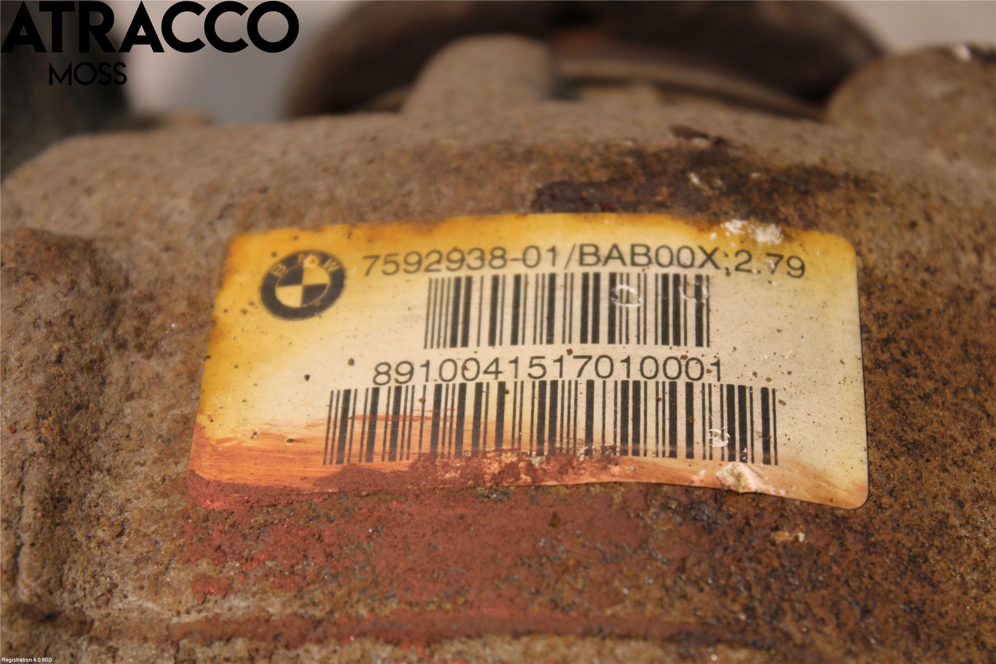 BMW X1 E84 10-15 Bakaksel Kardang Bak -Diff