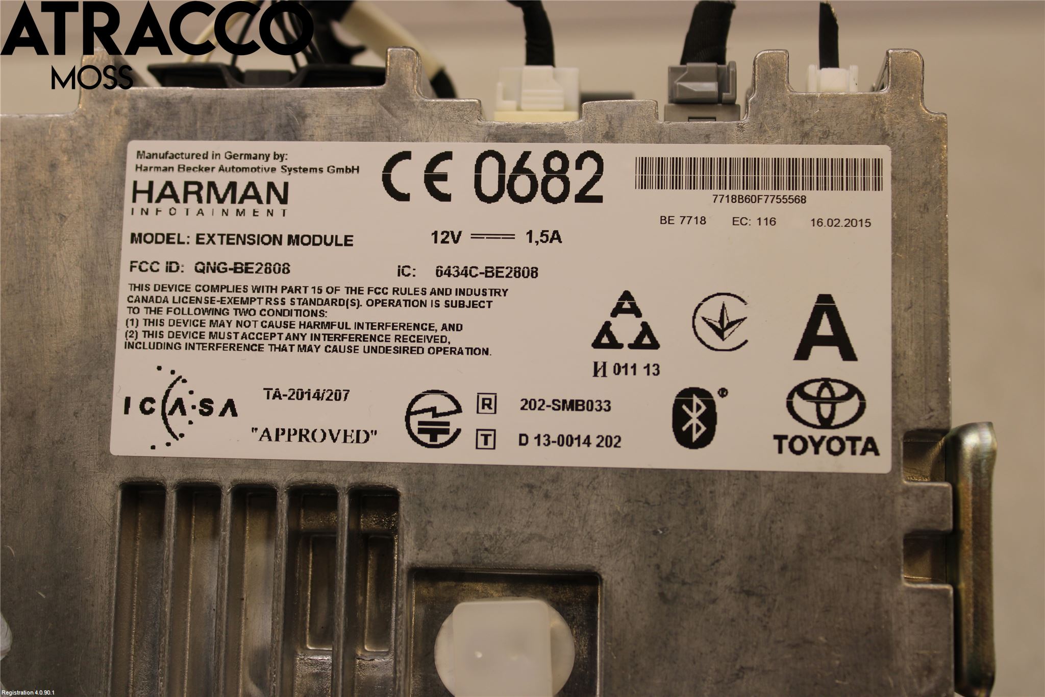 Toyota AURIS 13-19 Stereo Radio Med Cd