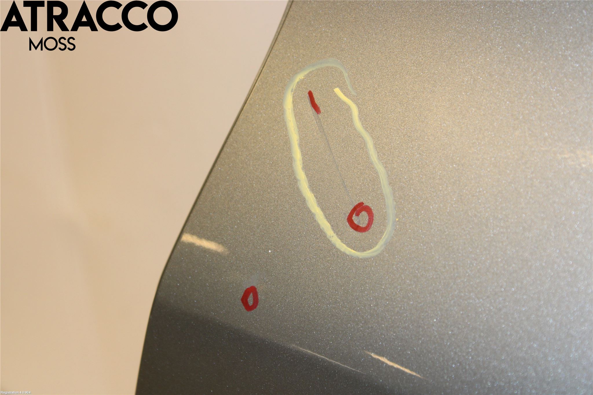 Toyota YARIS XP90 06-11 Dør 4D Bak Venstre