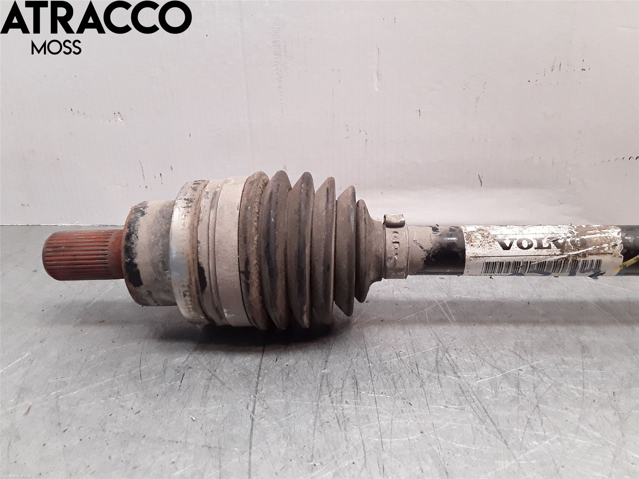 Volvo V60 11-13 Drivaksel Bak Kompl Venstre