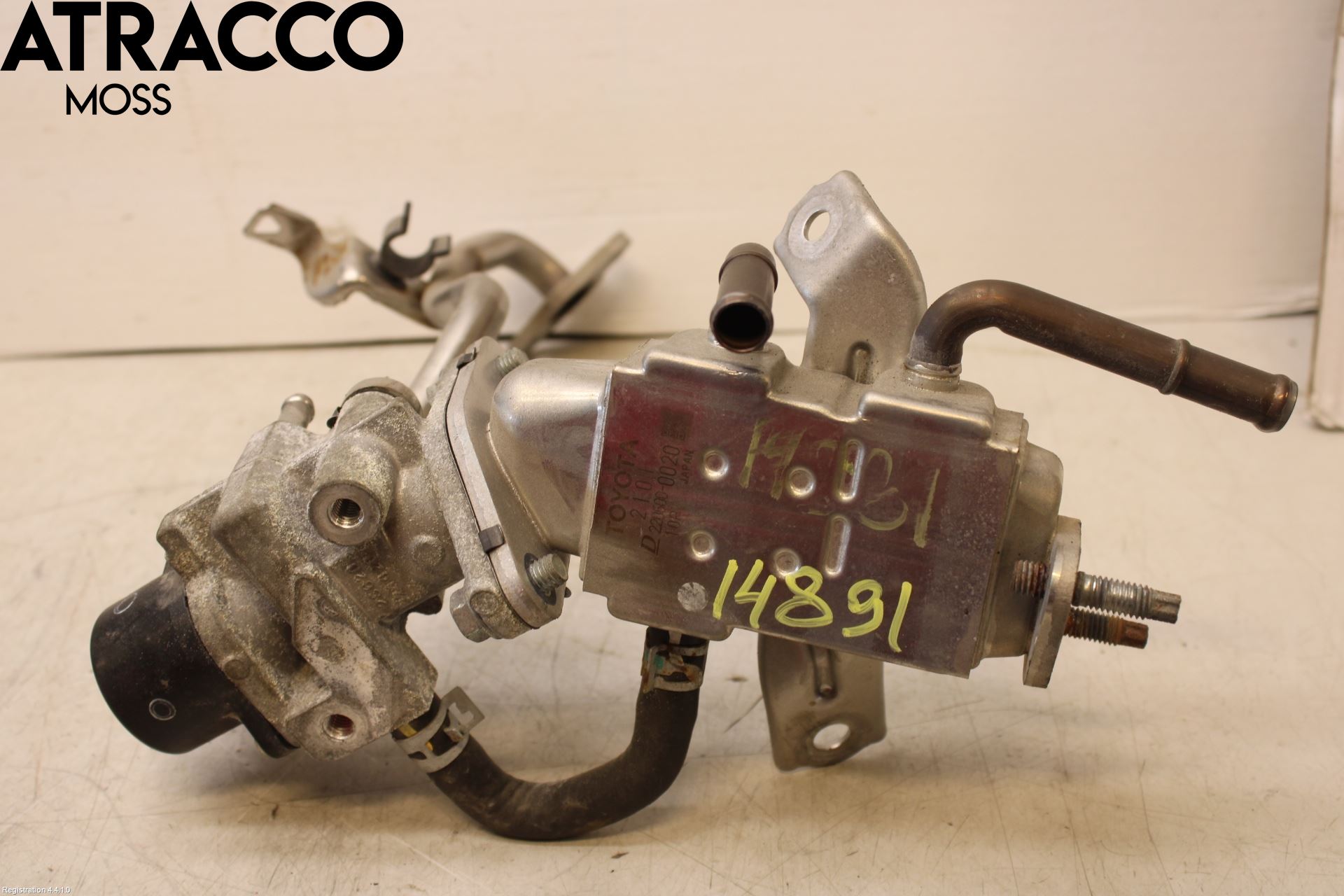 Toyota YARIS XP130 12-14 Eksos Kjøler