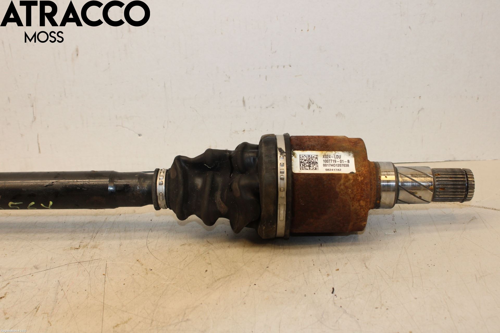 Tesla MODEL S 13- Drivaksel Bak Kompl Venstre