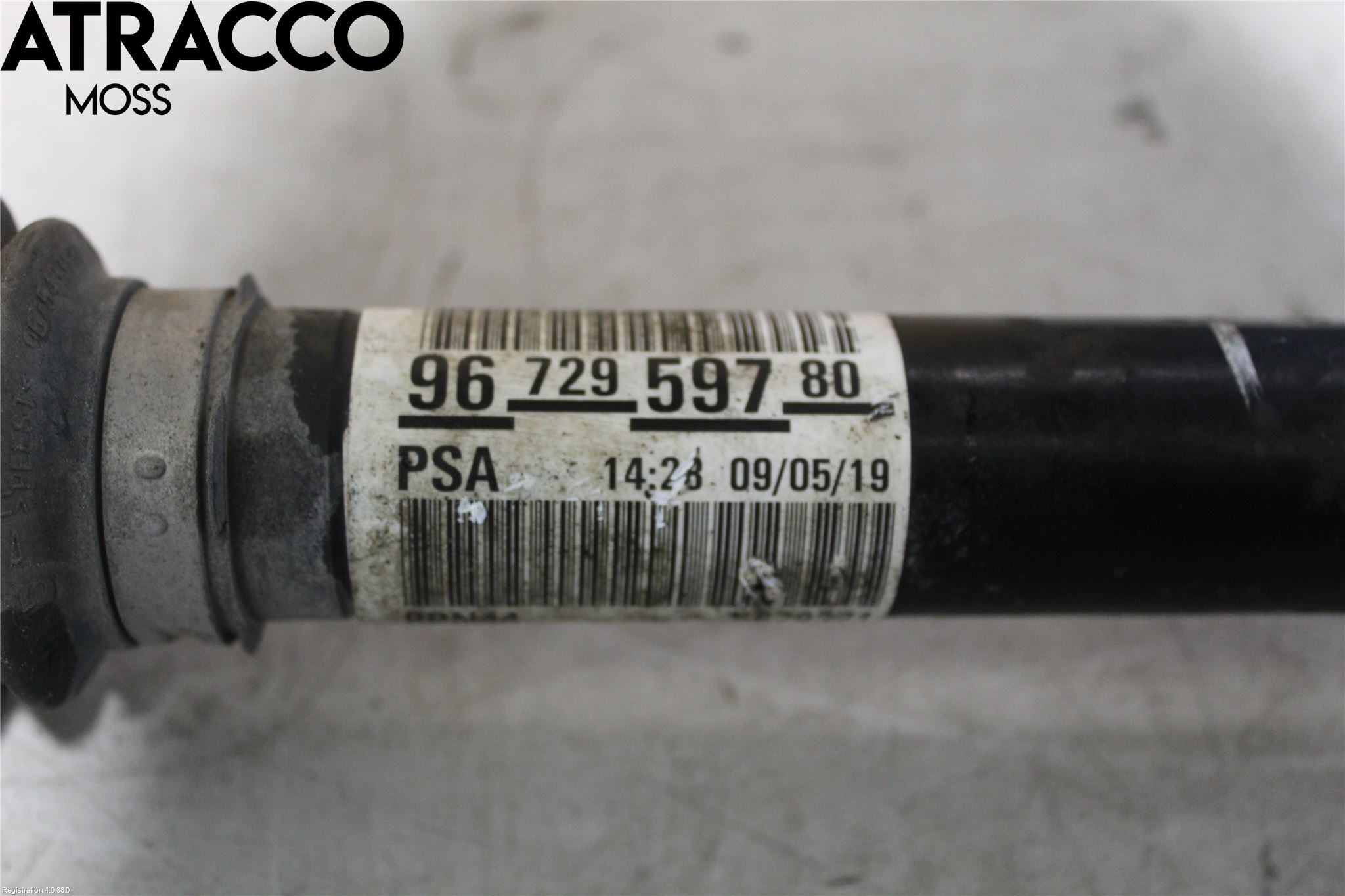 Peugeot 508 11-18 Drivaksel Foran Kompl Venstre