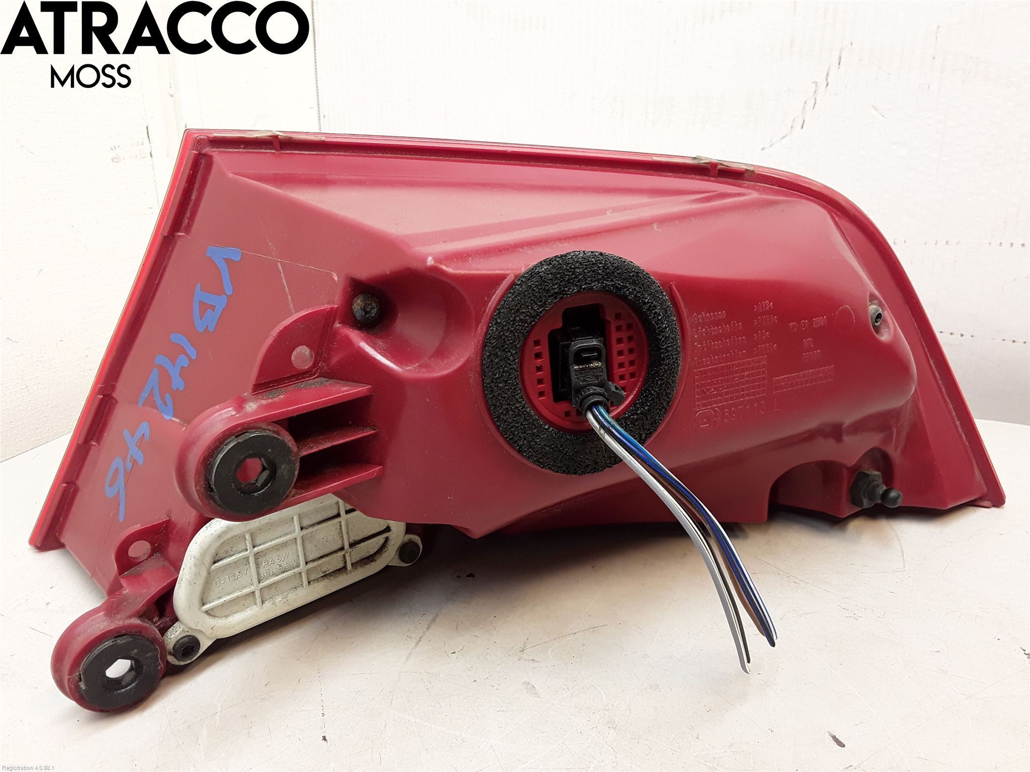 Audi A7/S7 4G 11-17 Baklykt Venstre