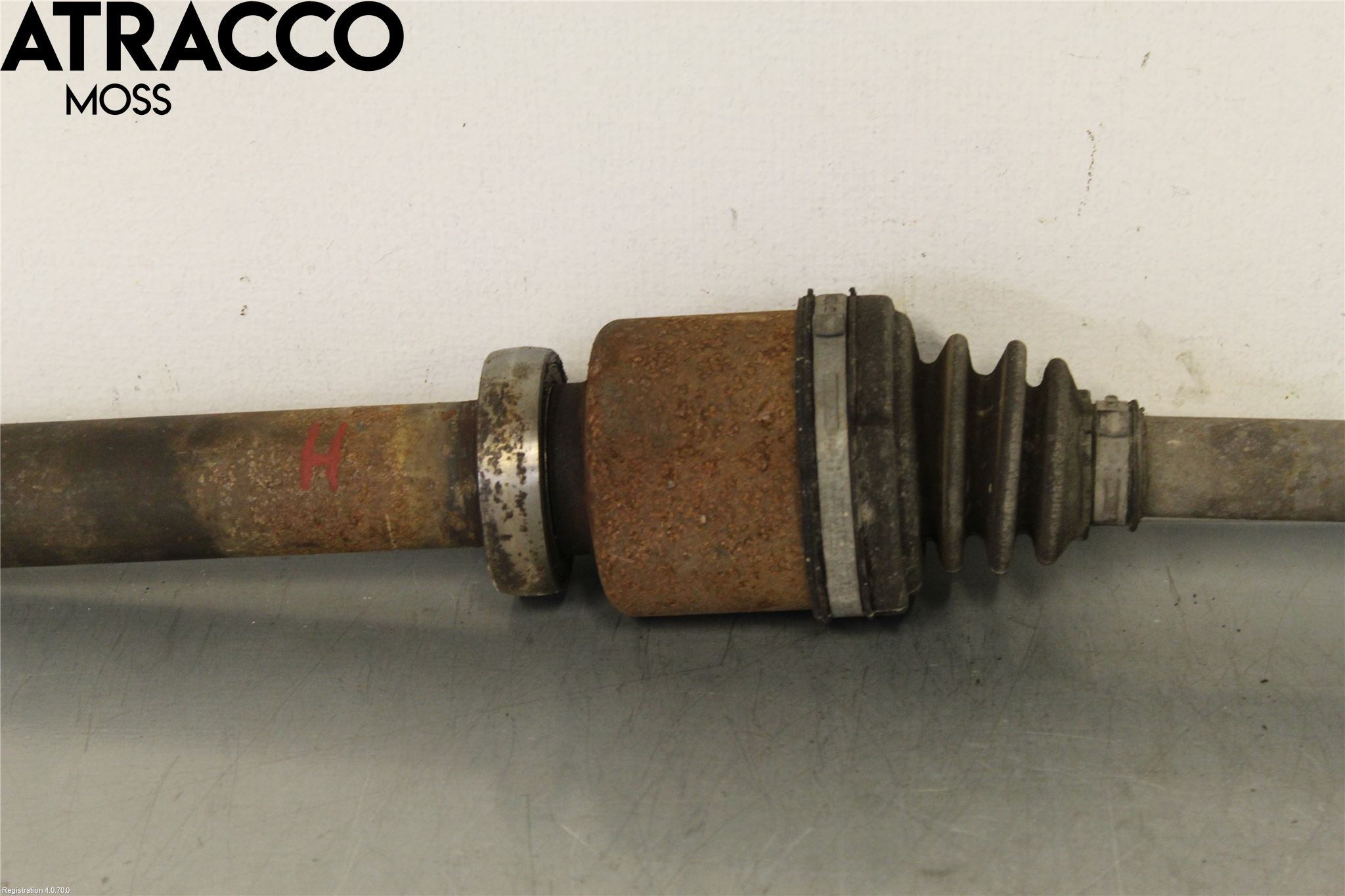 Ford MONDEO 07-15 Drivaksel Foran Kompl Høyre