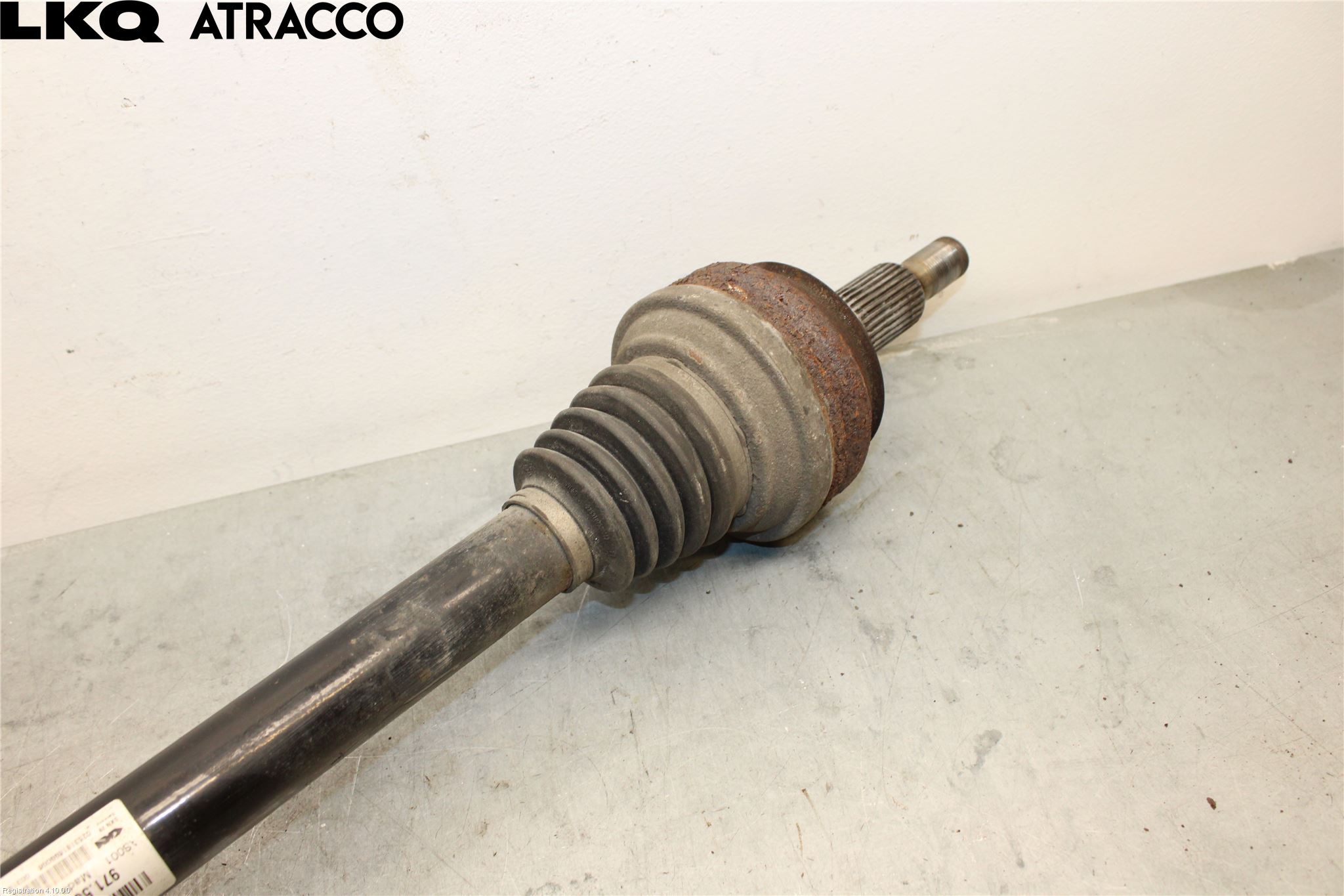 Porsche PANAMERA 09- Drivaksel Bak Kompl Venstre