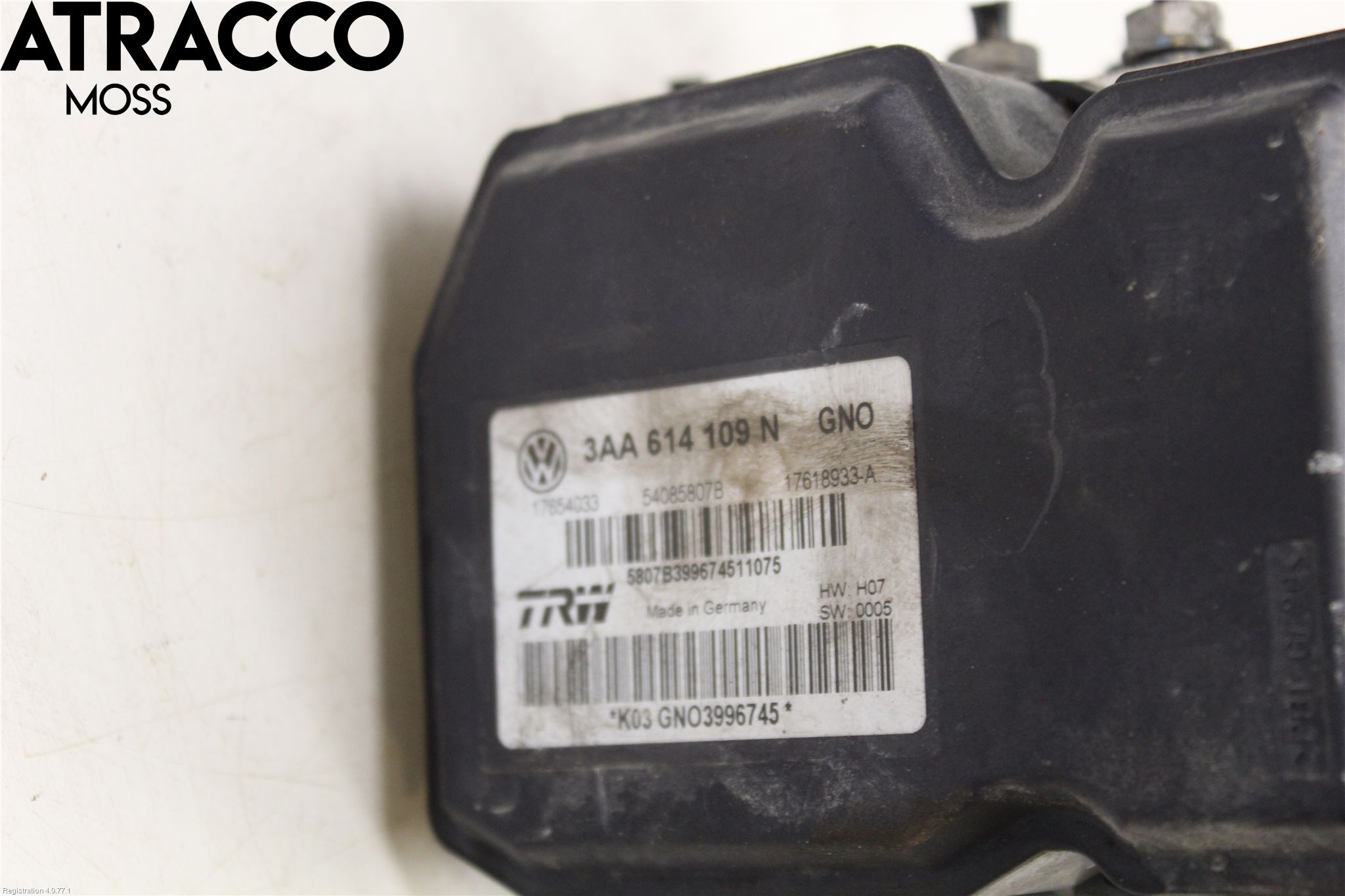 Volkswagen VW PASSAT 11-14 Abs Hydraulikkaggregat