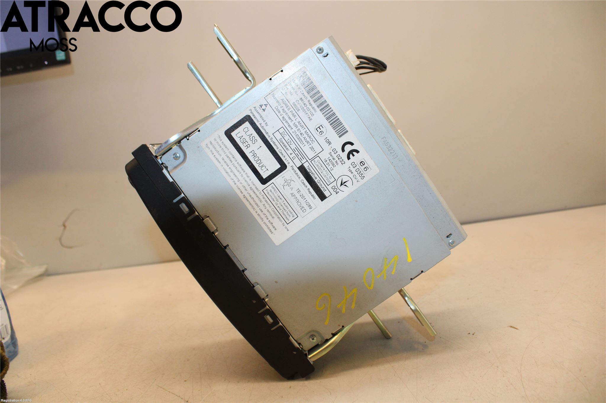 Toyota AURIS 10-12 Stereo Radio Med Cd