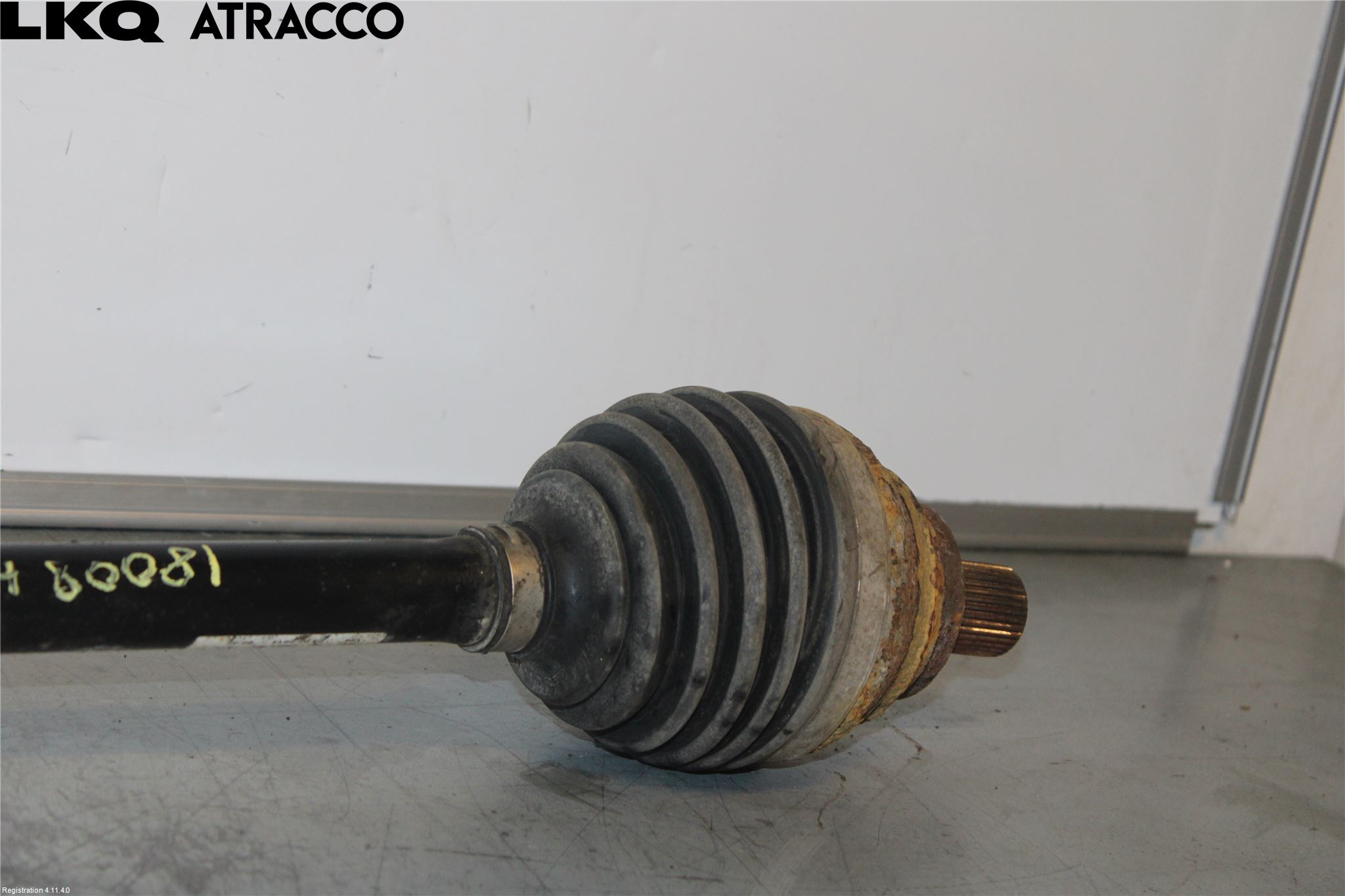 Volkswagen VW TIGUAN 07-16 Drivaksel Foran Kompl Høyre