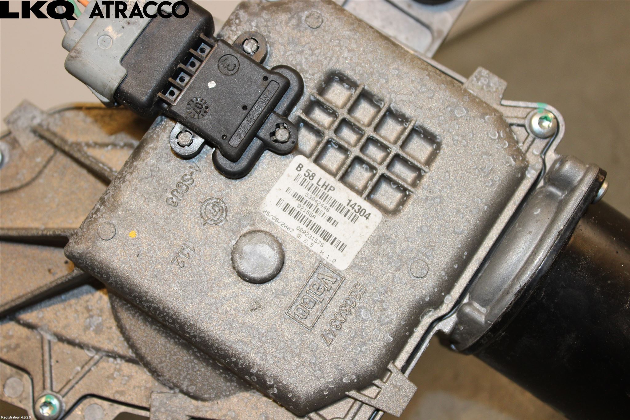 Citroen C4 GRAND PICASSO 07-13 Viskermotor Frontrute