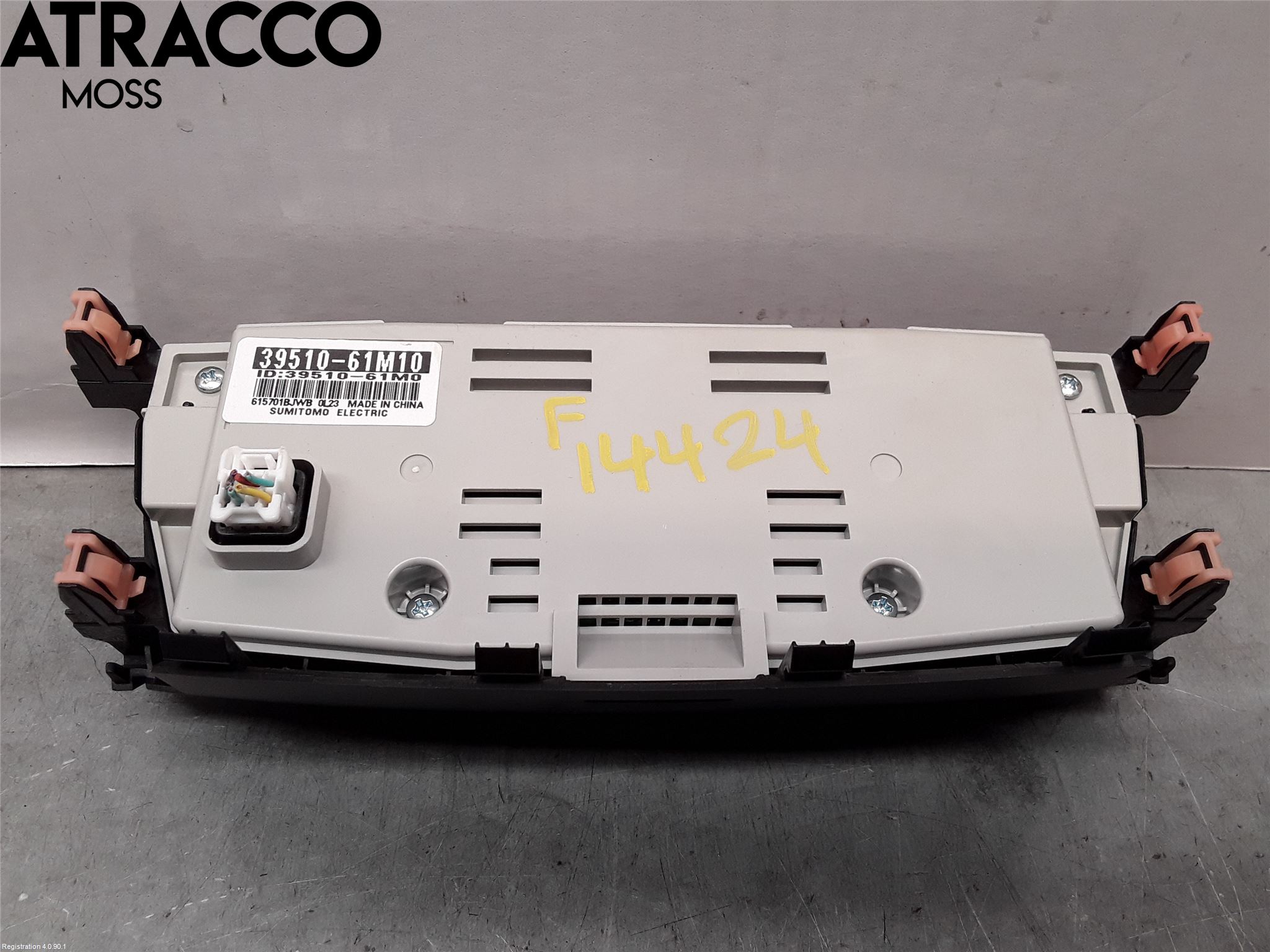 Suzuki ACROSS 21- Varmeapparat Register Med Ac