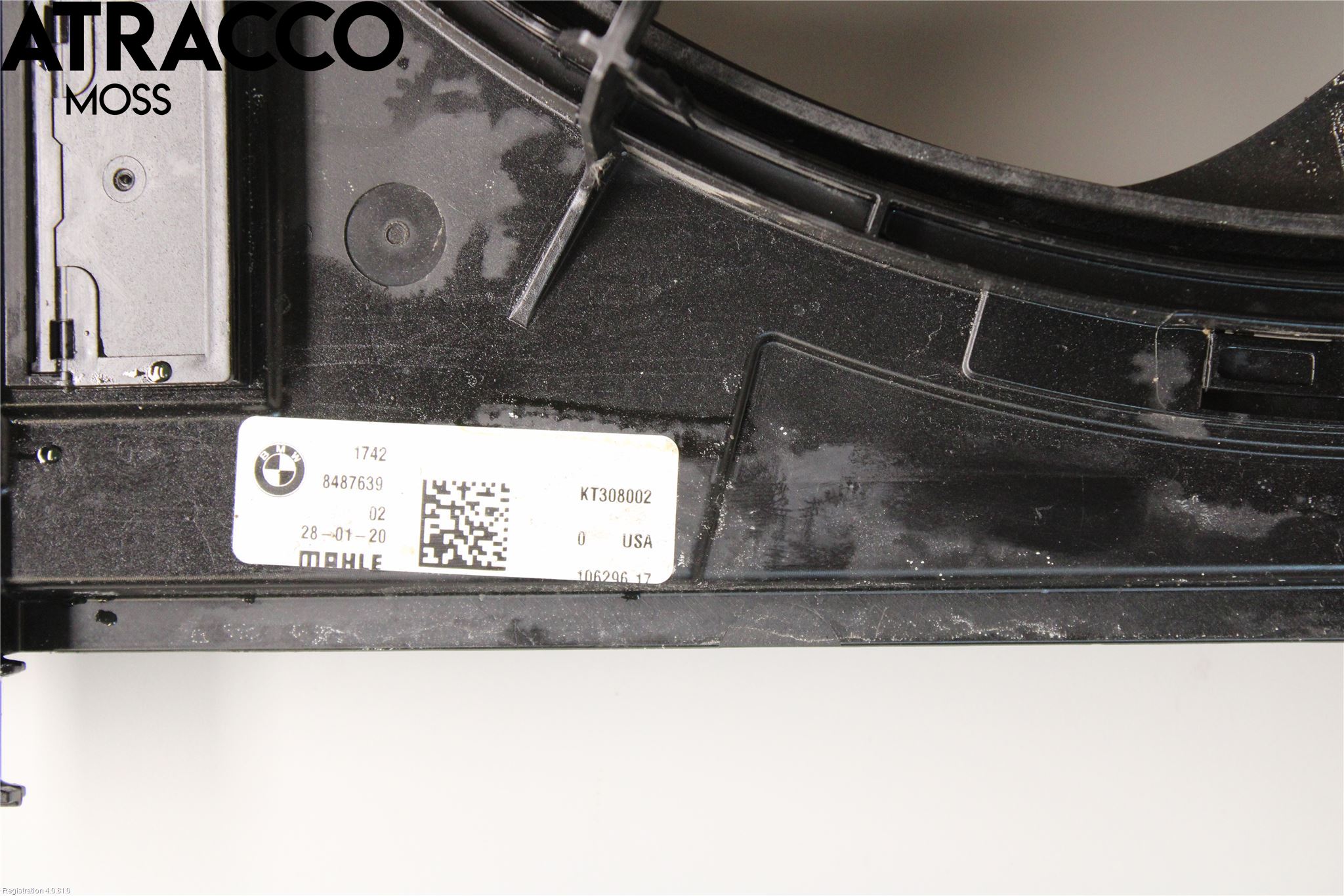 BMW X3 G01 18- Kjølevifte Elektrisk