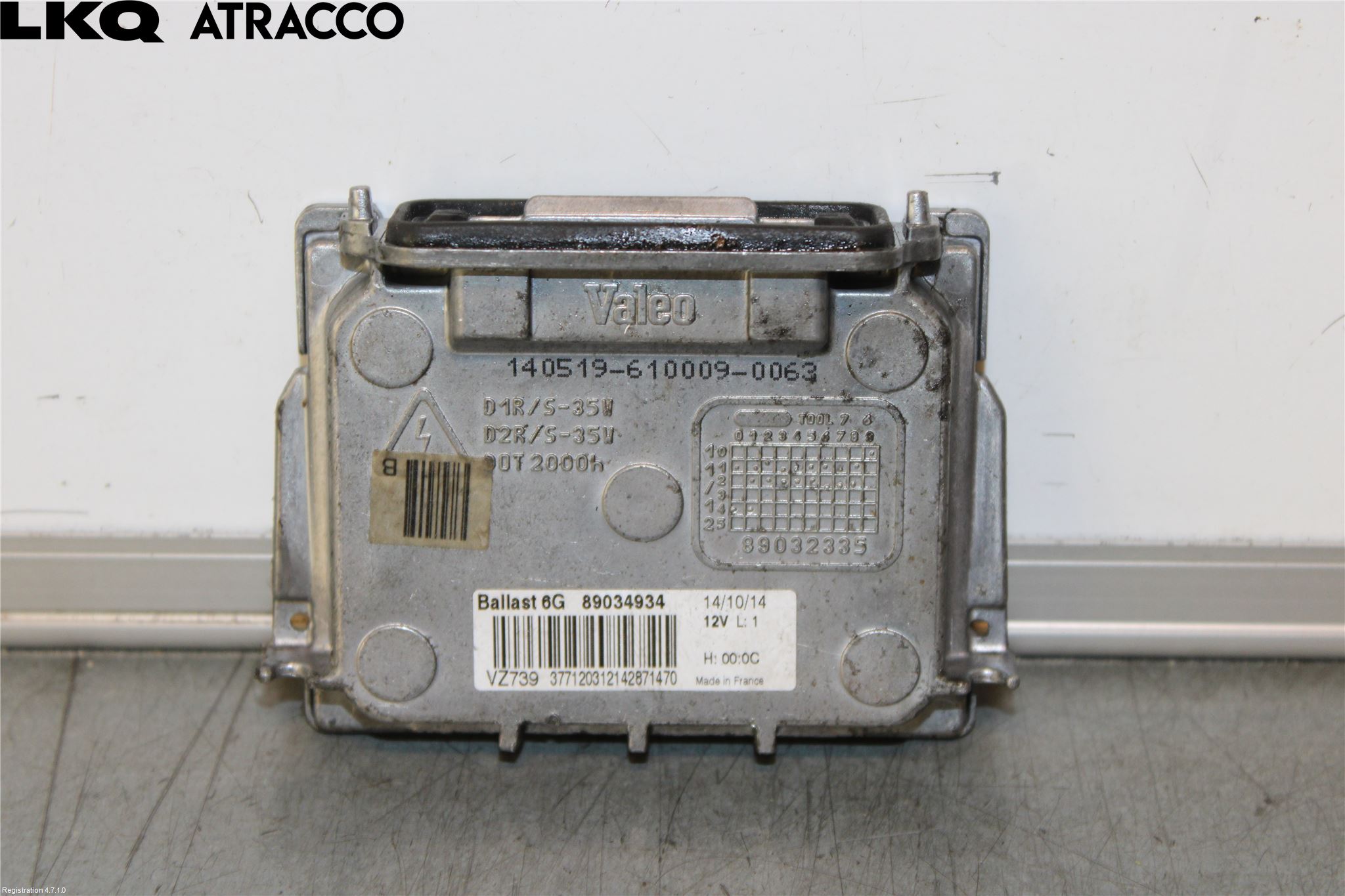 Peugeot 3008 09-16 Styreenhet Xenon