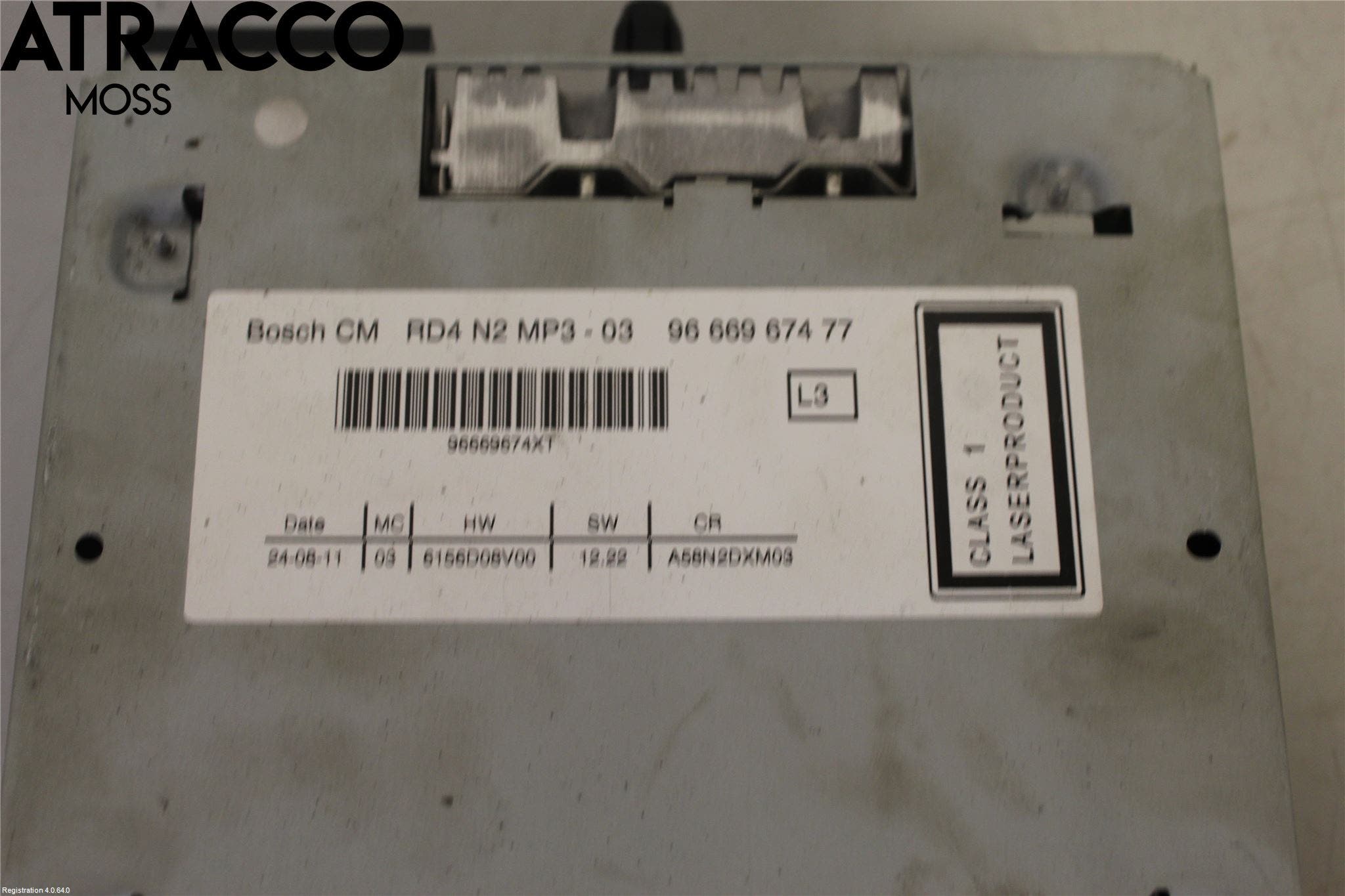 Peugeot 3008 09-16 Stereo Radio Med Cd