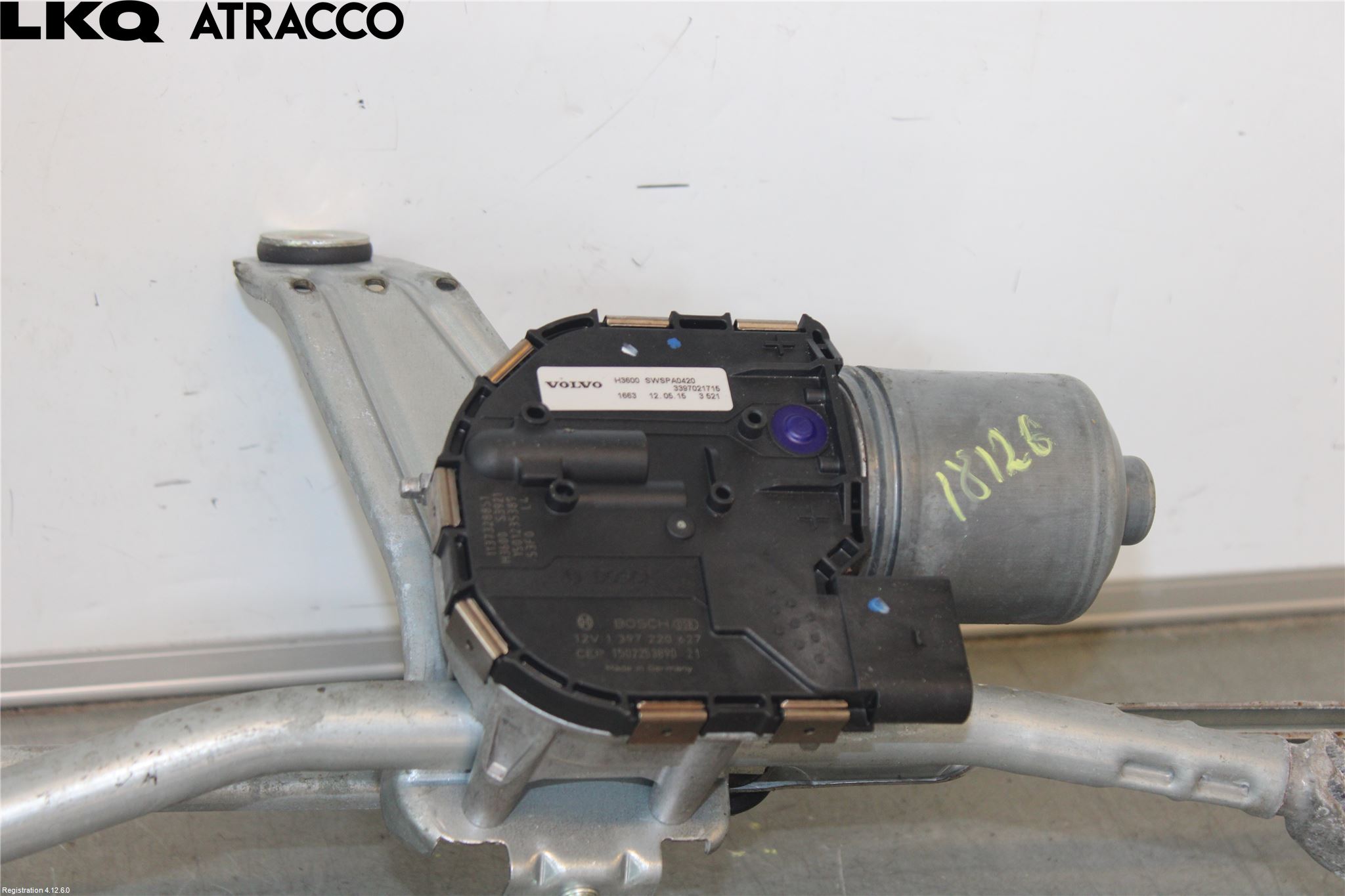 Volvo XC90/RECHARGE 16- Viskermotor Frontrute