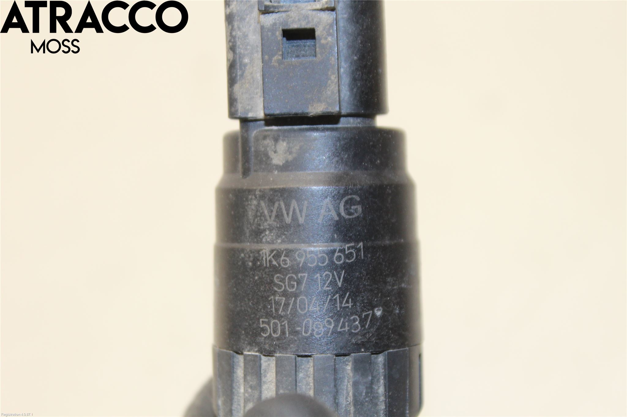 Volkswagen VW GOLF / E-GOLF VII 13-20 Spylerpumpe Bakluke