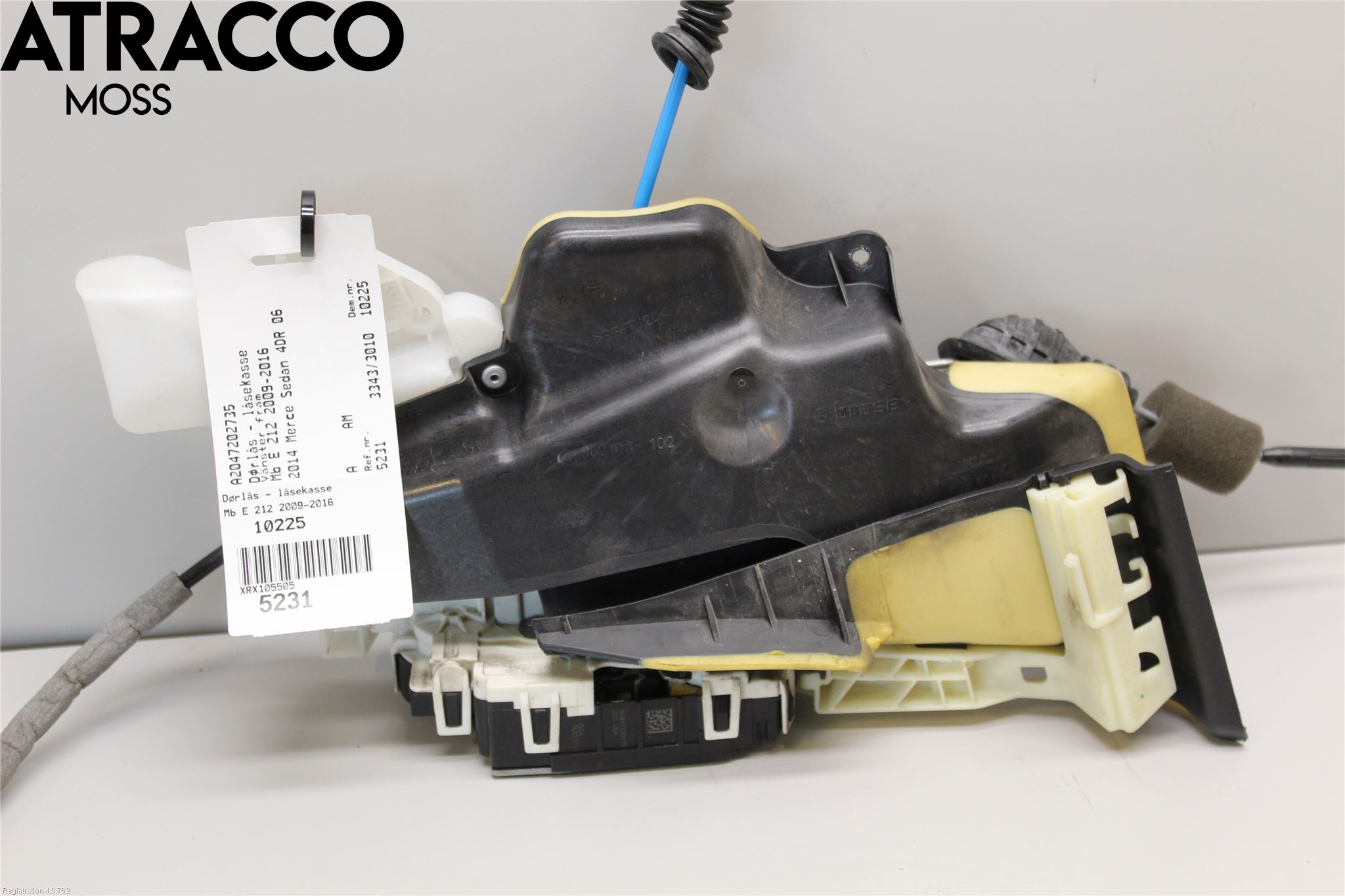 Mercedes-Benz MB E-KLASS (W212) 09-16 Dørlås - Låsekasse