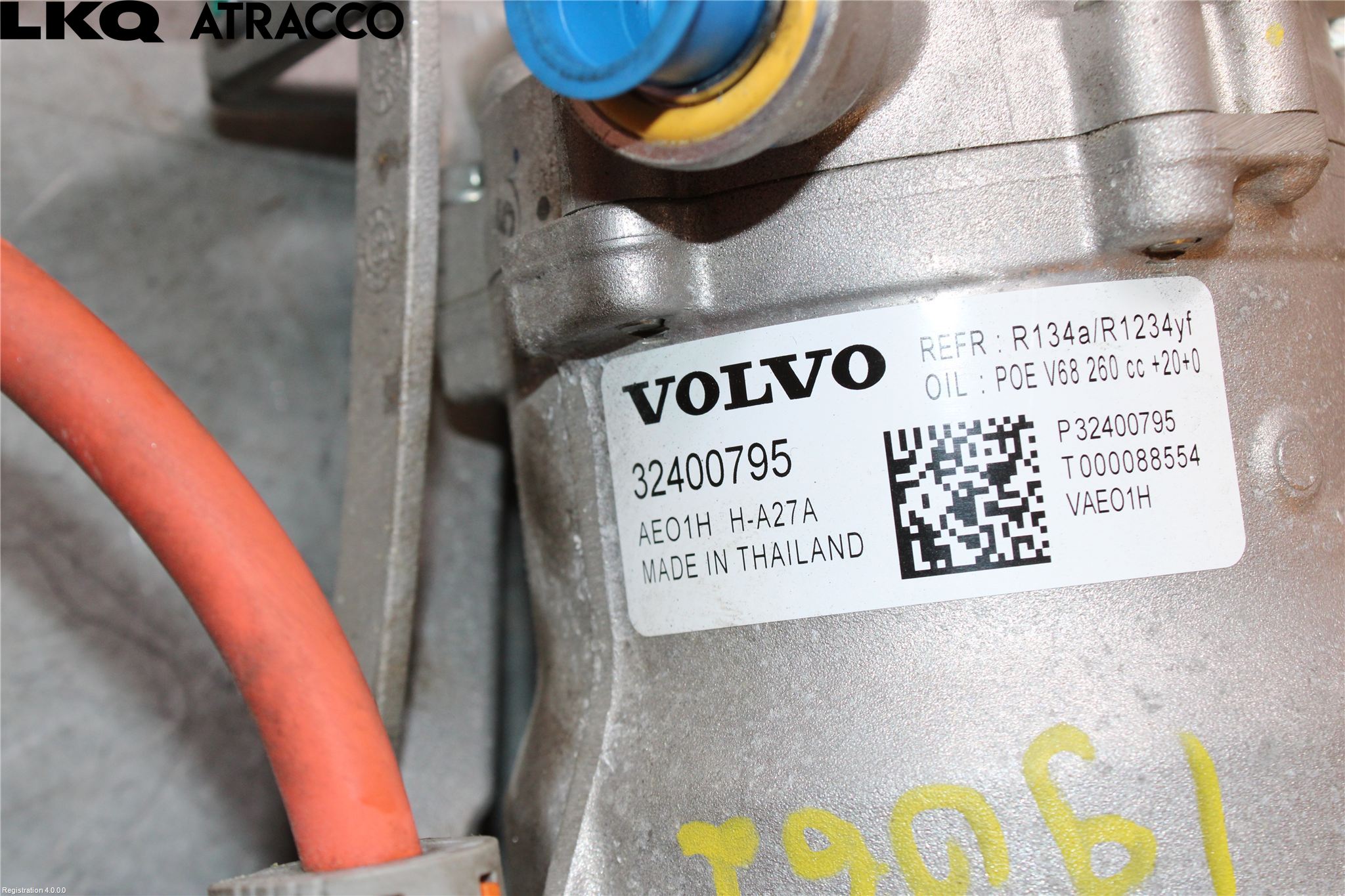 Volvo EX40 25- Varme Ac Kompressor