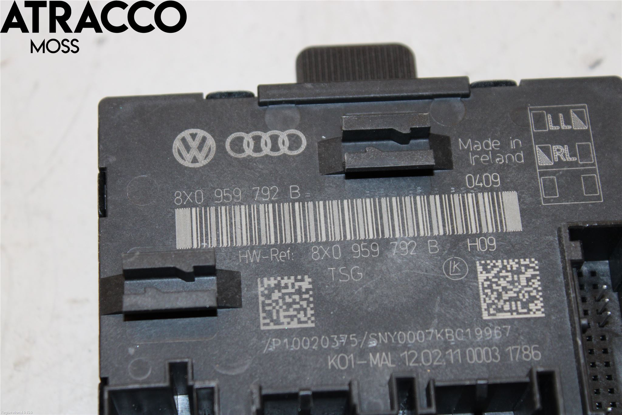 Audi A1/S1 11-18 Styreenhet Dør