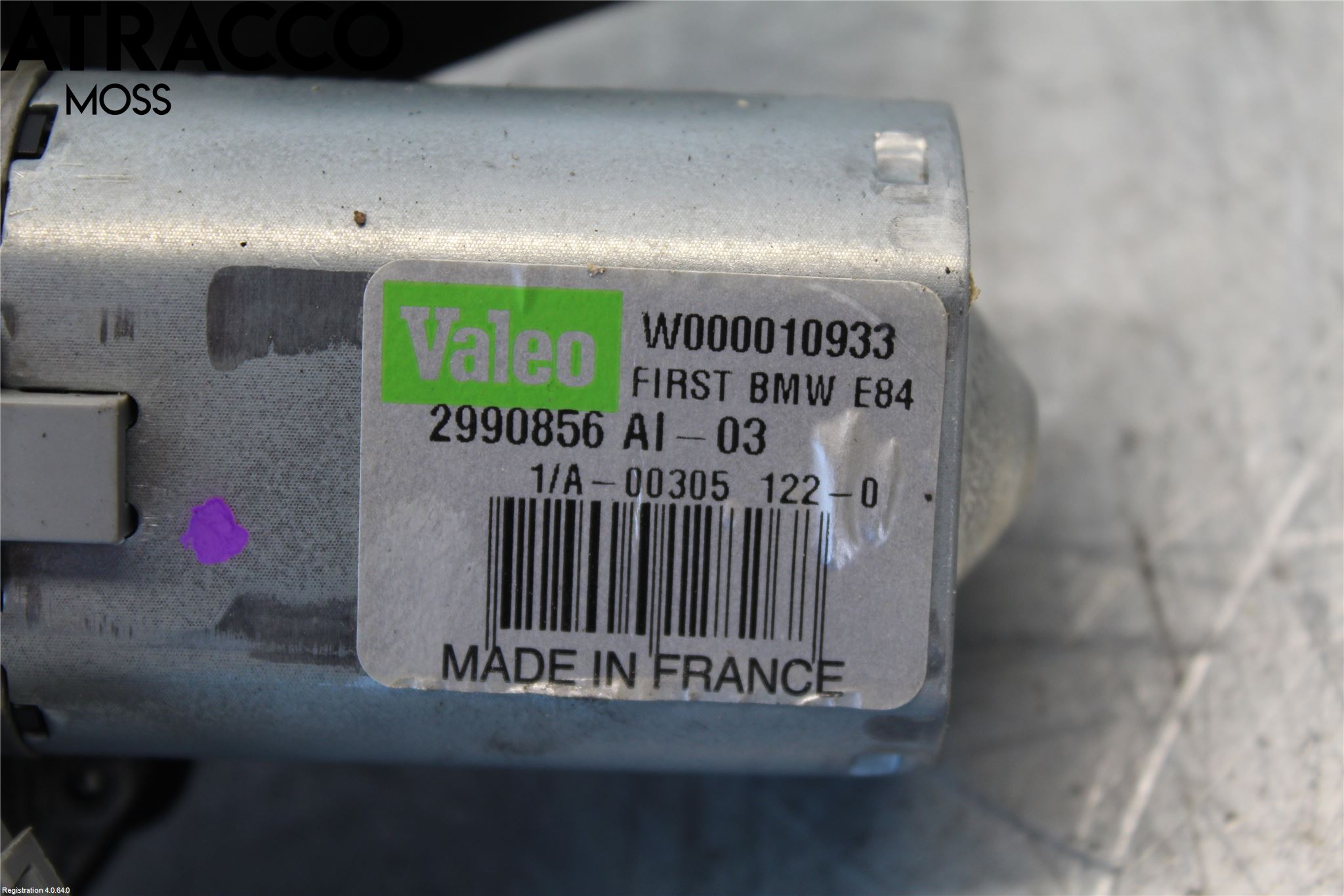 BMW X1 E84 10-15 Viskermotor Bakluke