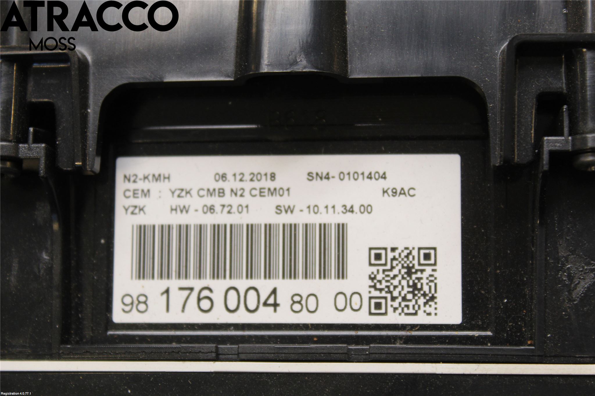 Citroen BERLINGO/E-BERLINGO 19- Instr Kombinert