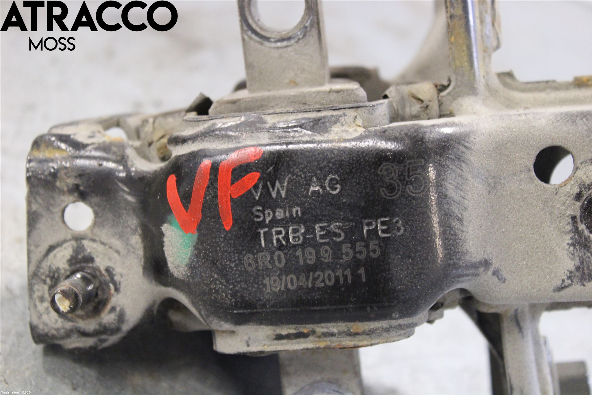 Audi A1/S1 11-18 Gearkasse Feste Stål-Alu