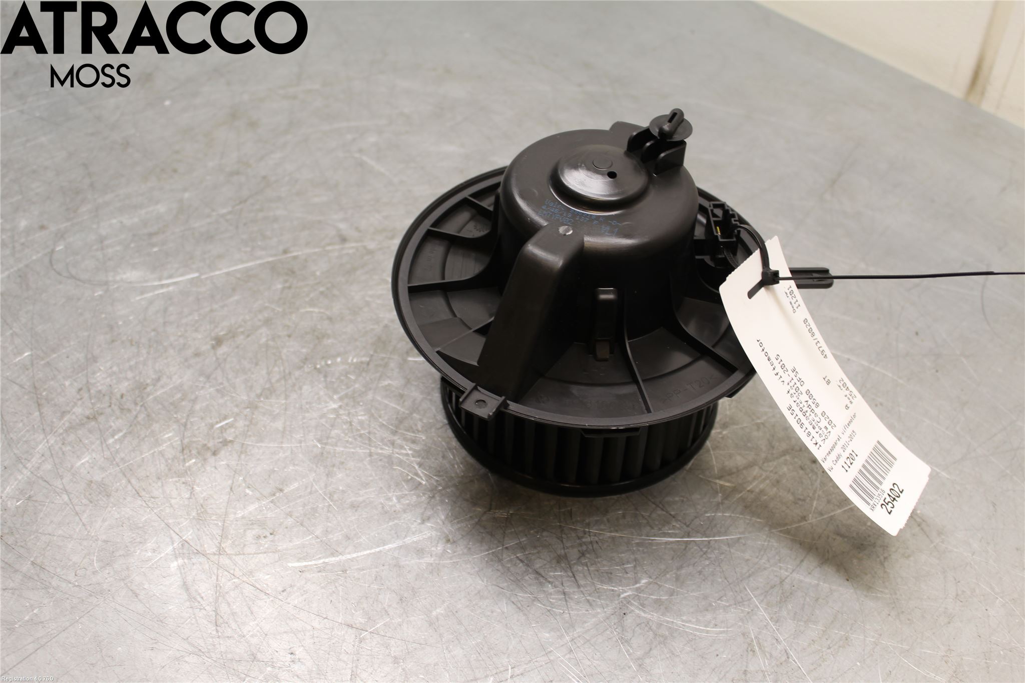 Volkswagen VW CADDY 16-20 Varmeapparat Viftemotor