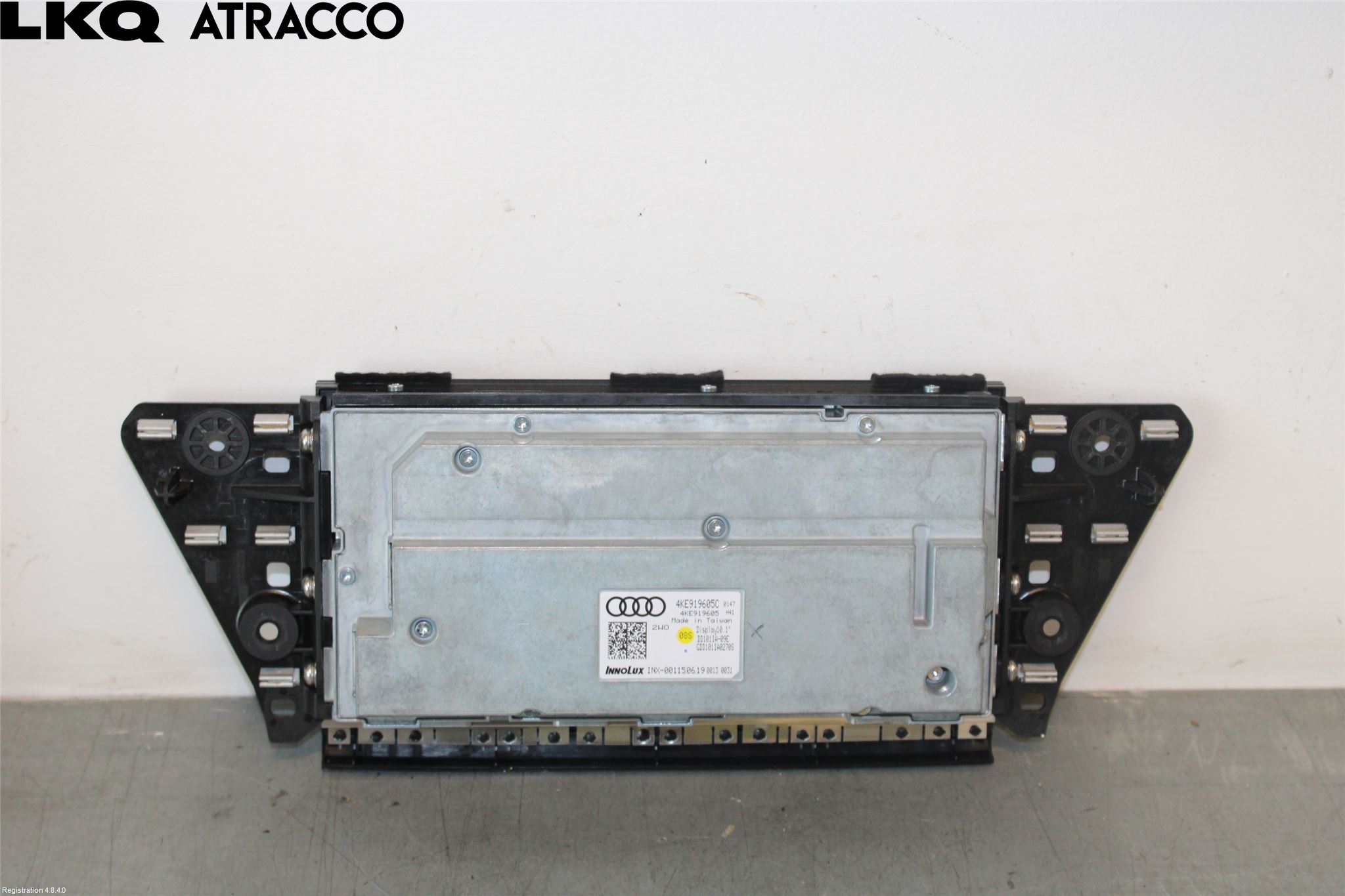 Audi E-TRON, S GE 19- Multifunktionsdisplay